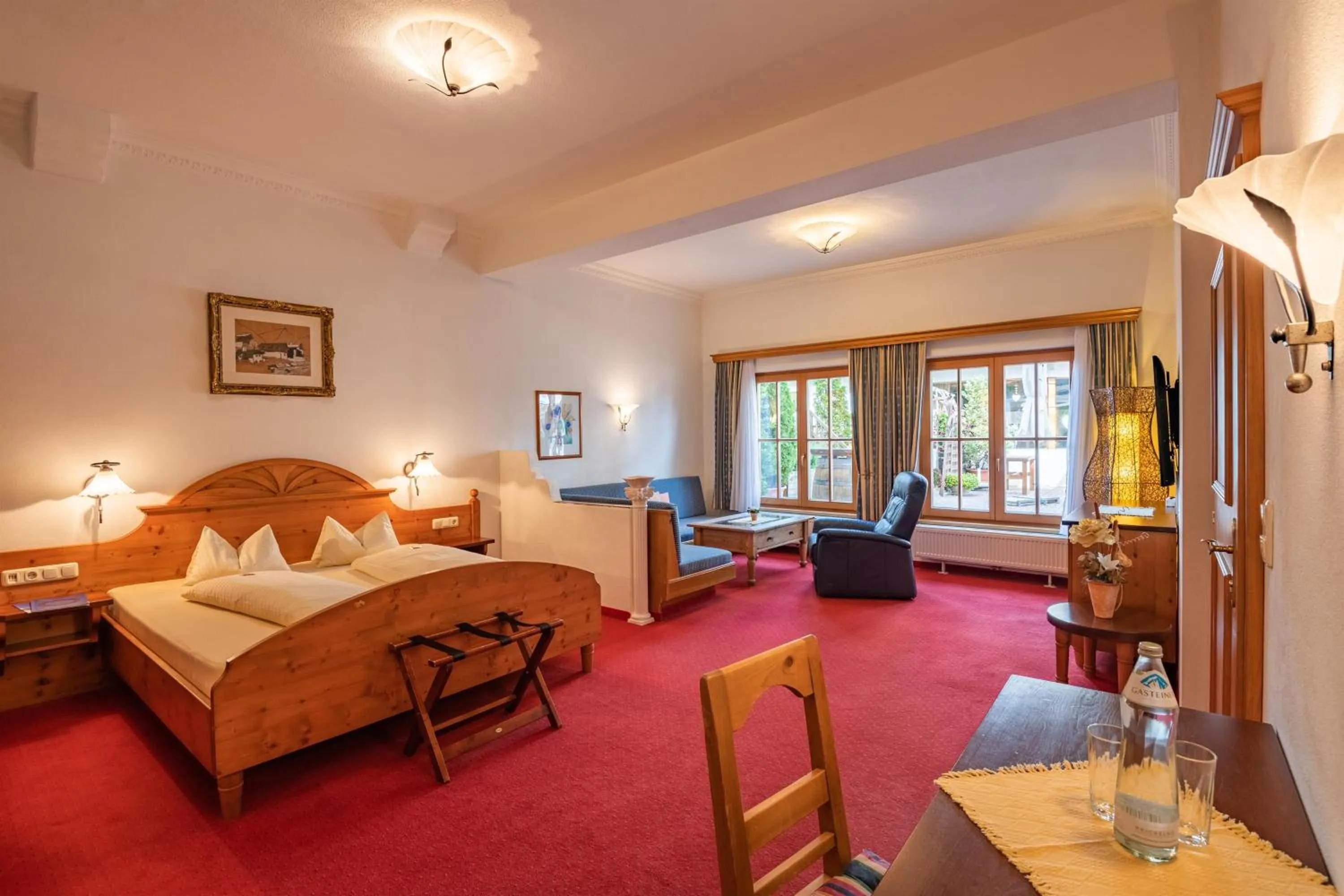 Photo of the whole room, Bed in Ferienhaus Willms am Gaisberg