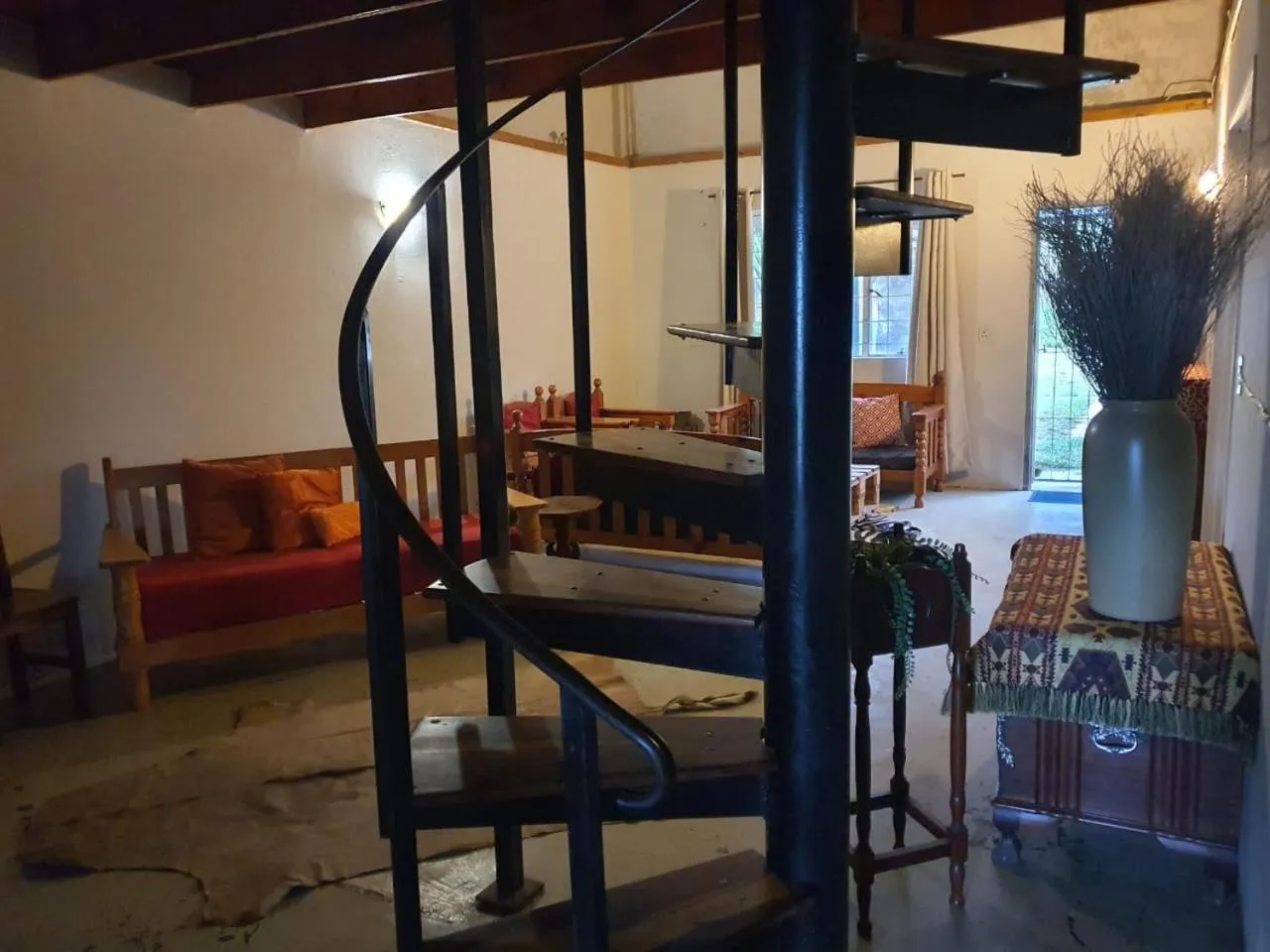 Living room, Bed in KatiKati Eco Lodge