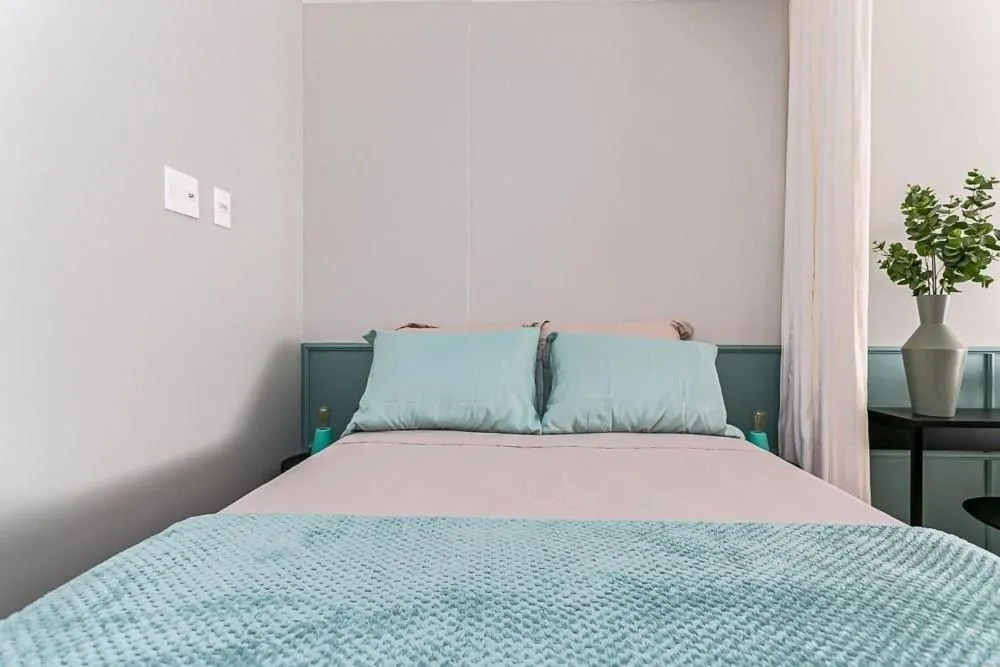 Bedroom, Bed in K-Platz 406 - Studio Elegante e Moderno na Melhor Localização do Continente