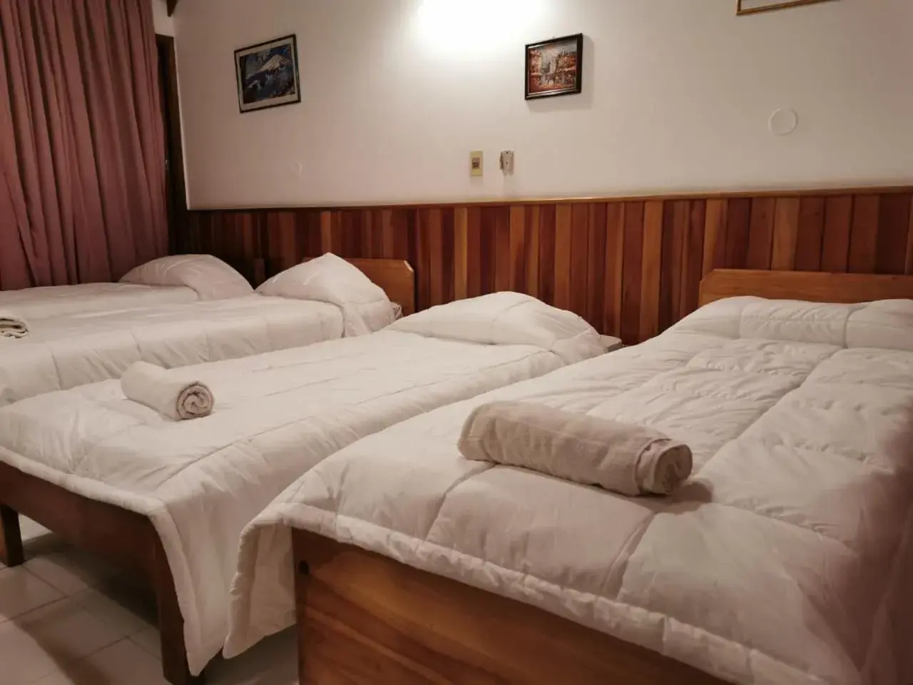 Bed in Hotel Portal del Sol Bed in Hotel Portal del Sol