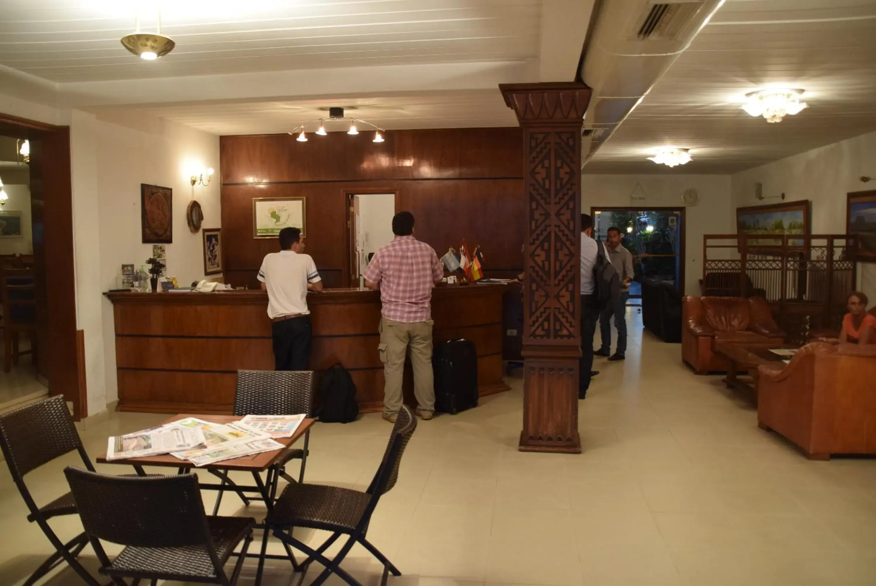 Lobby or reception in Hotel Portal del Sol Lobby or reception in Hotel Portal del Sol