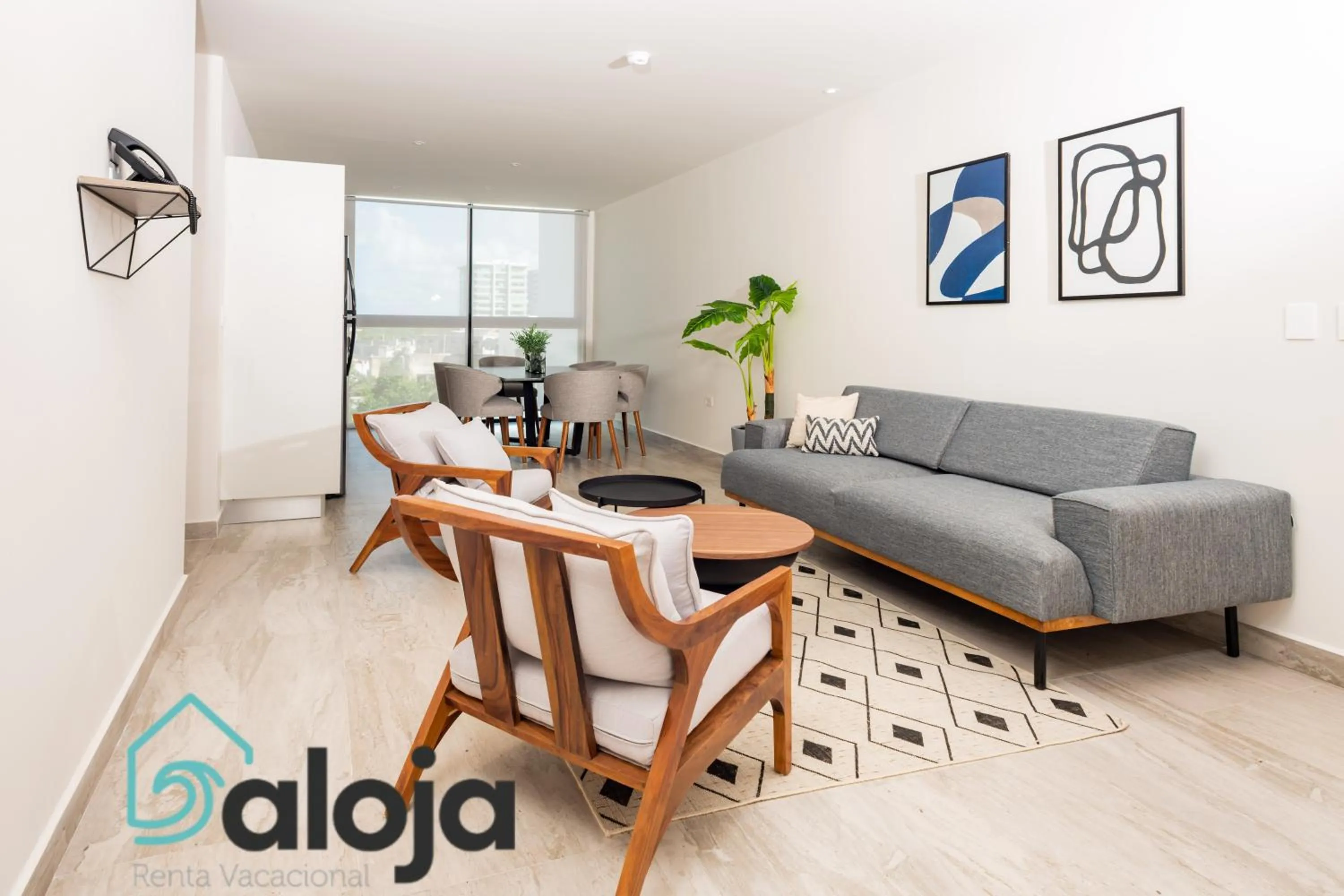 Living room in Torre Sofia - By Aloja RV