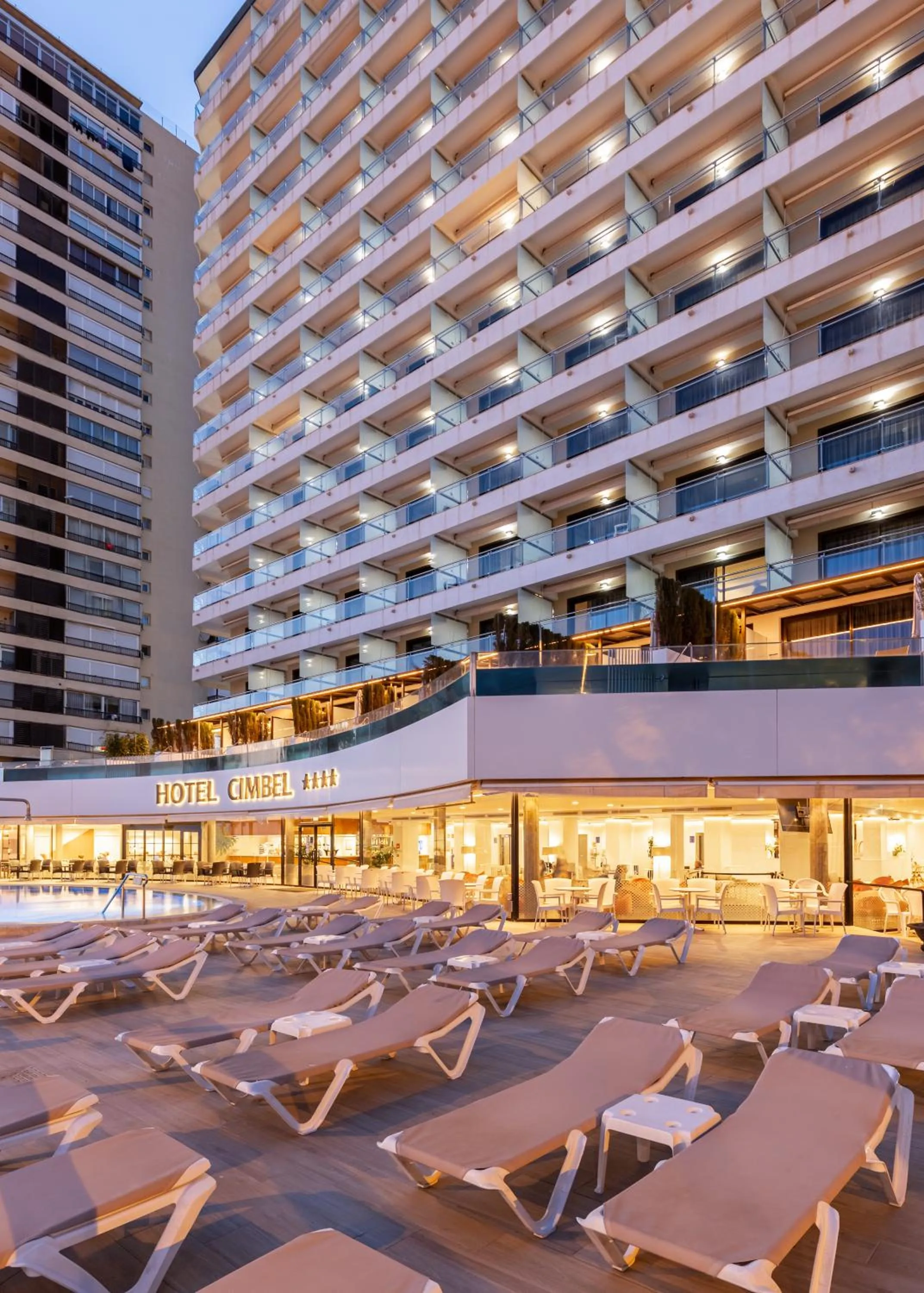 Property building in Hotel Cimbel