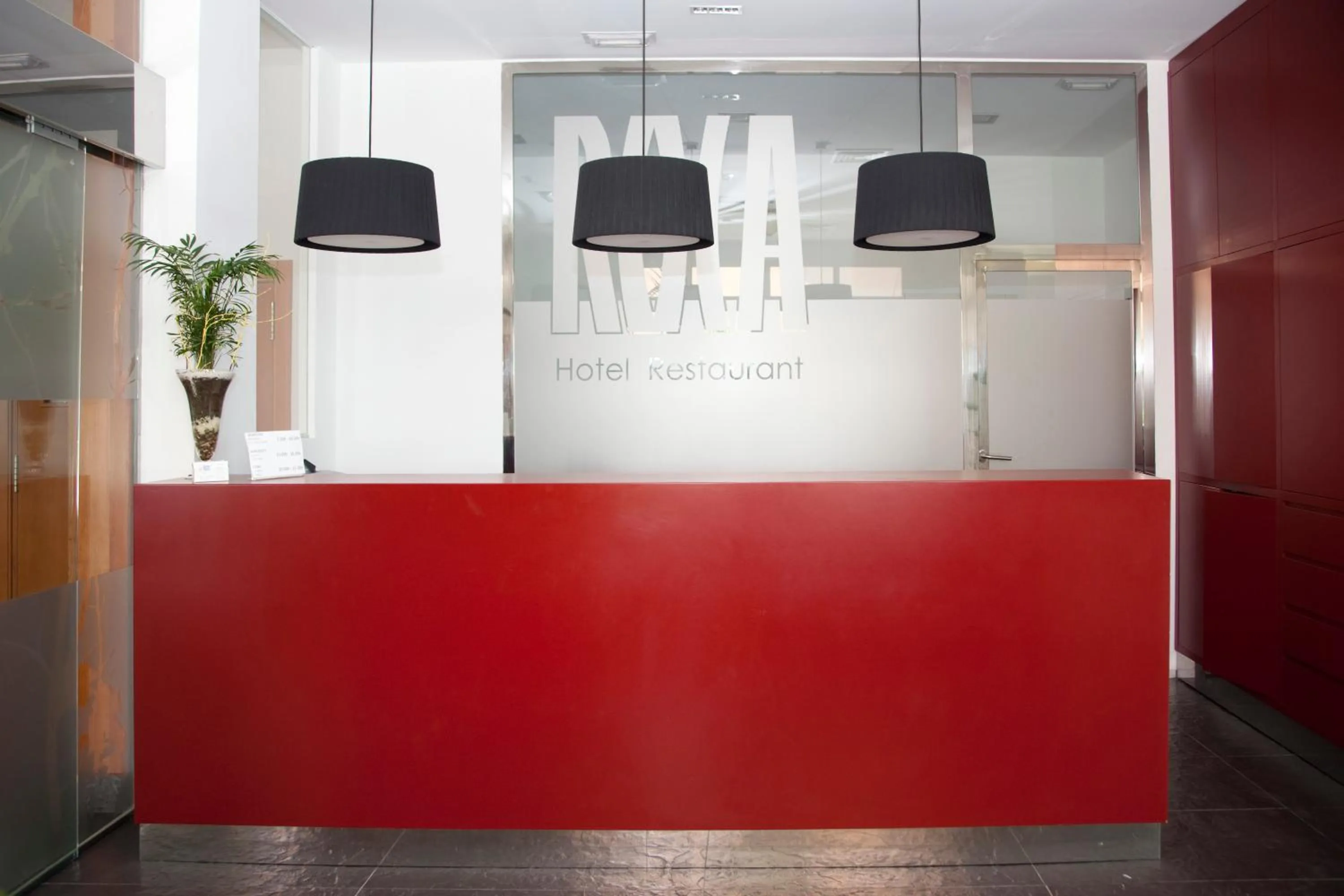 Lobby or reception in Hotel Roca