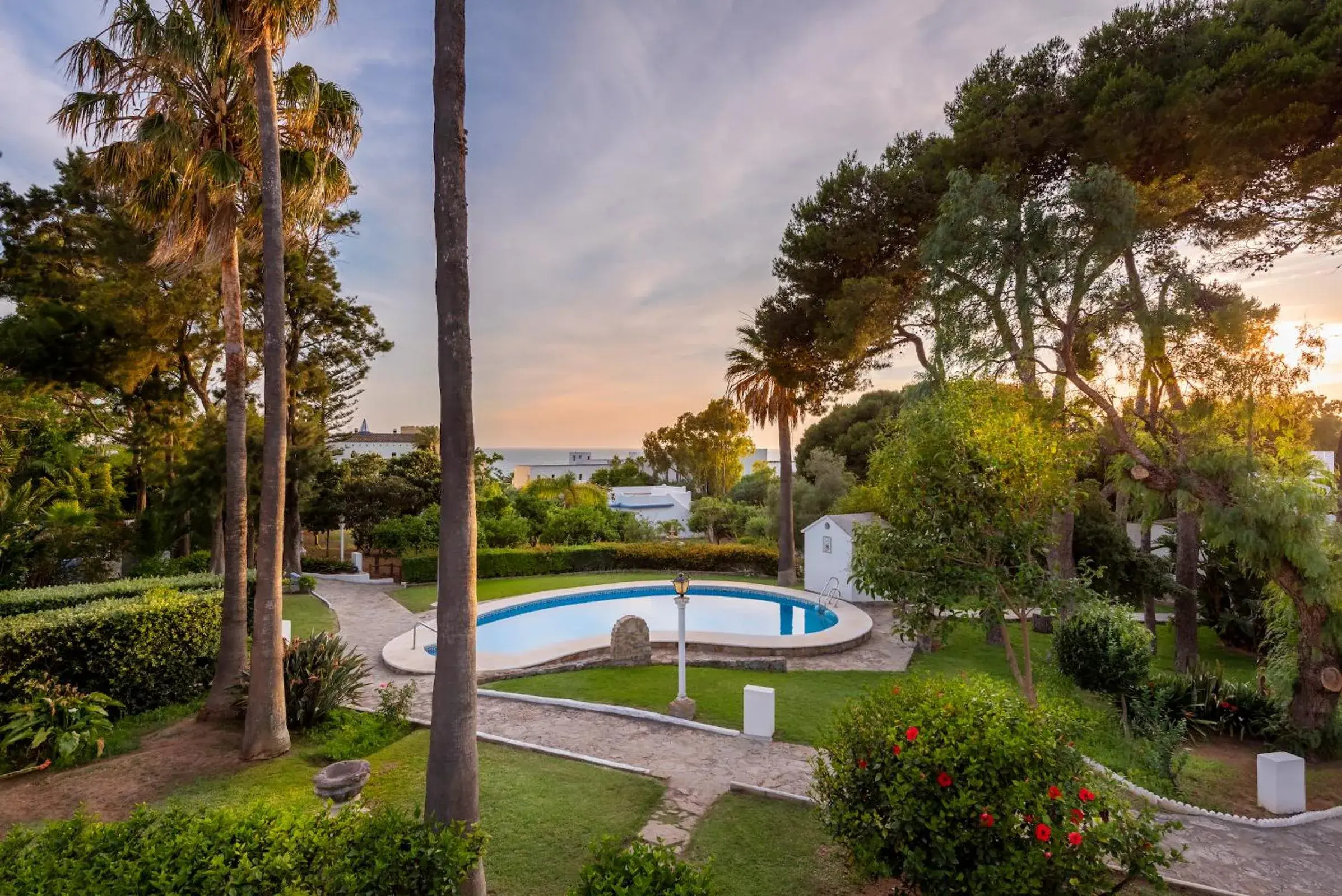 Garden view in Suites Cortijo Fontanilla Garden view in Suites Cortijo Fontanilla