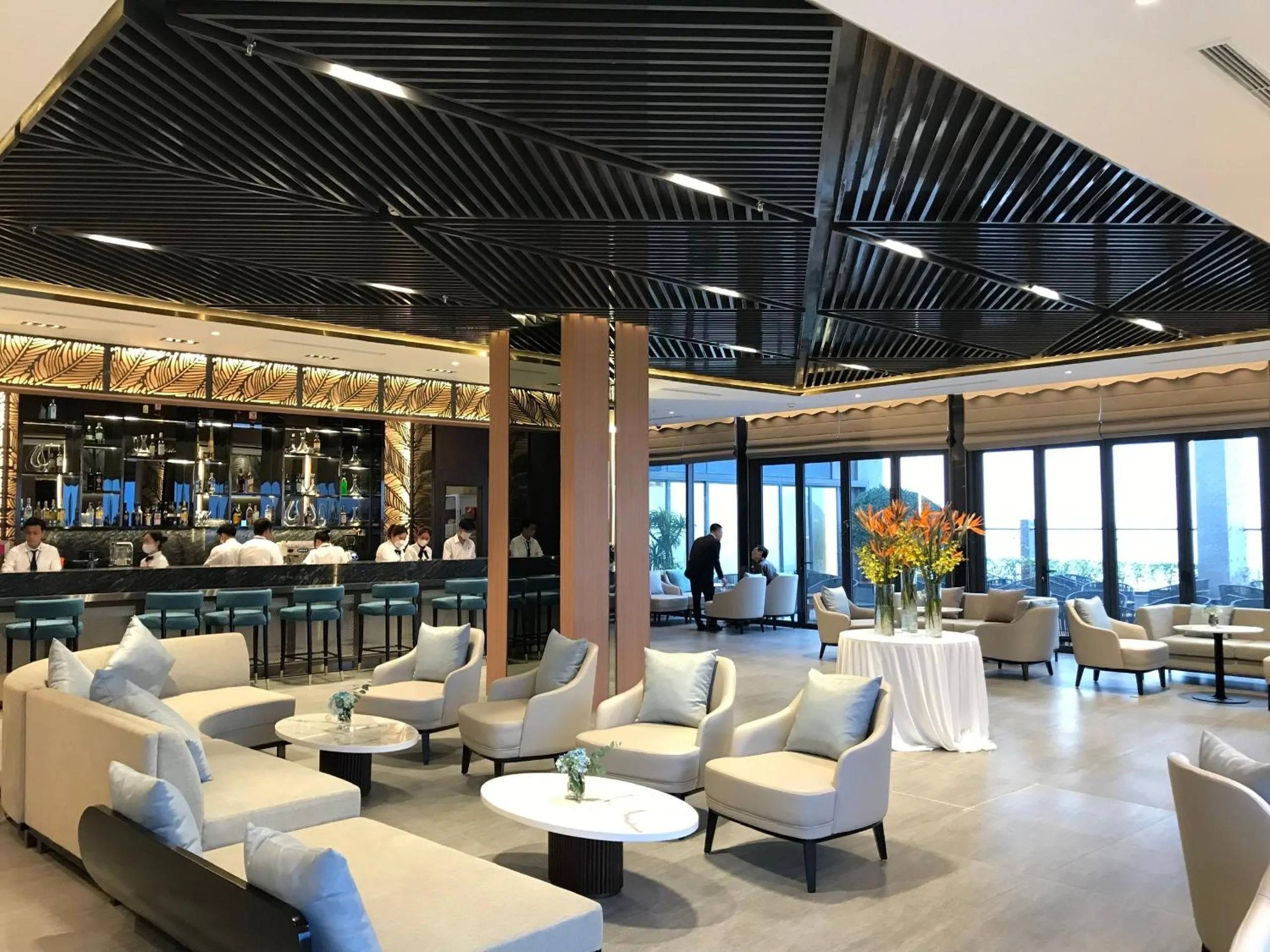 Lounge or bar in Grand K Hotel Suites Hanoi