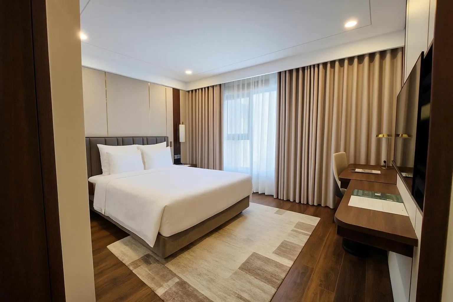 Bedroom, Bed in Grand K Hotel Suites Hanoi
