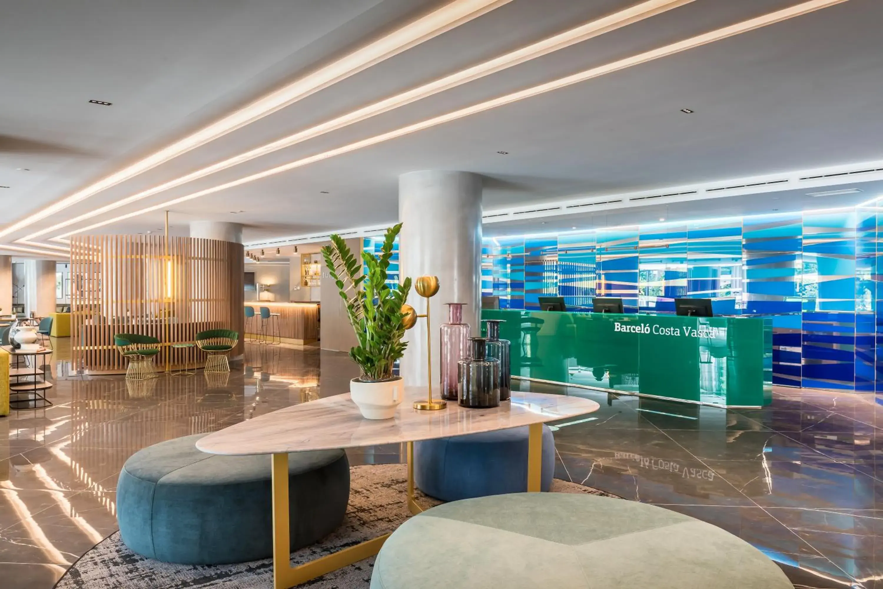 Lobby or reception in Barceló Costa Vasca Lobby or reception in Barceló Costa Vasca