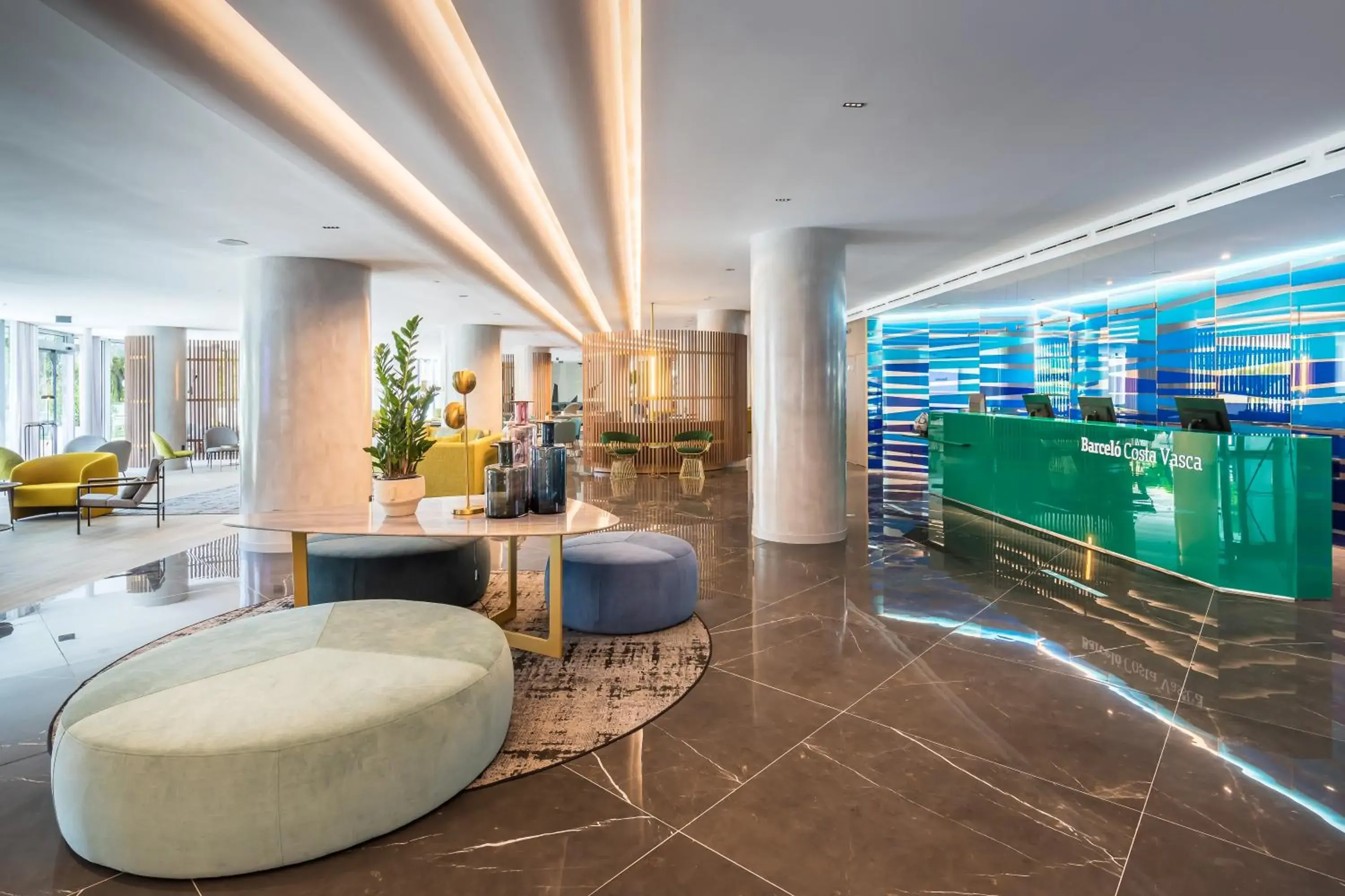 Lobby or reception in Barceló Costa Vasca Lobby or reception in Barceló Costa Vasca