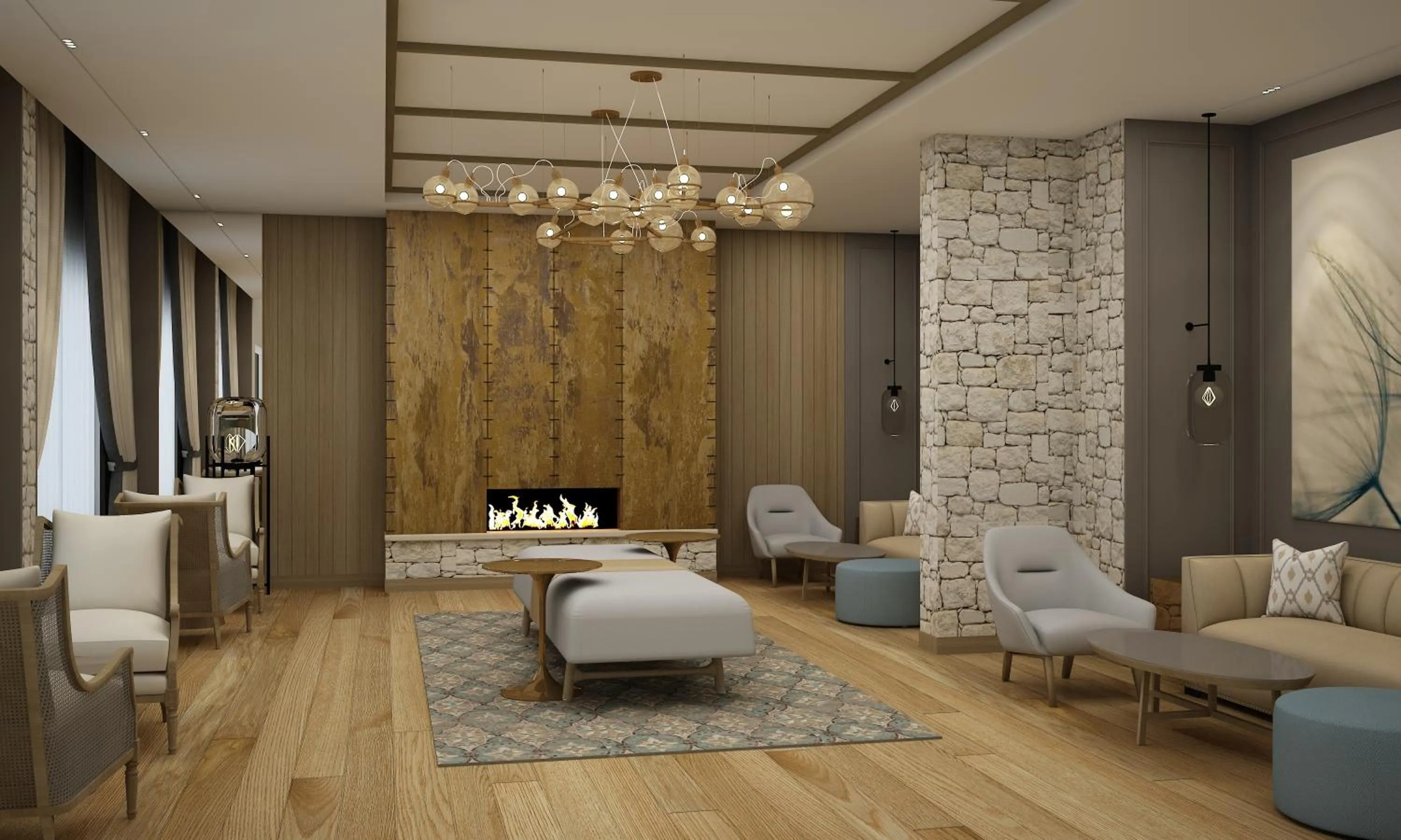 Lobby or reception in Sarovar Portico Srinagar