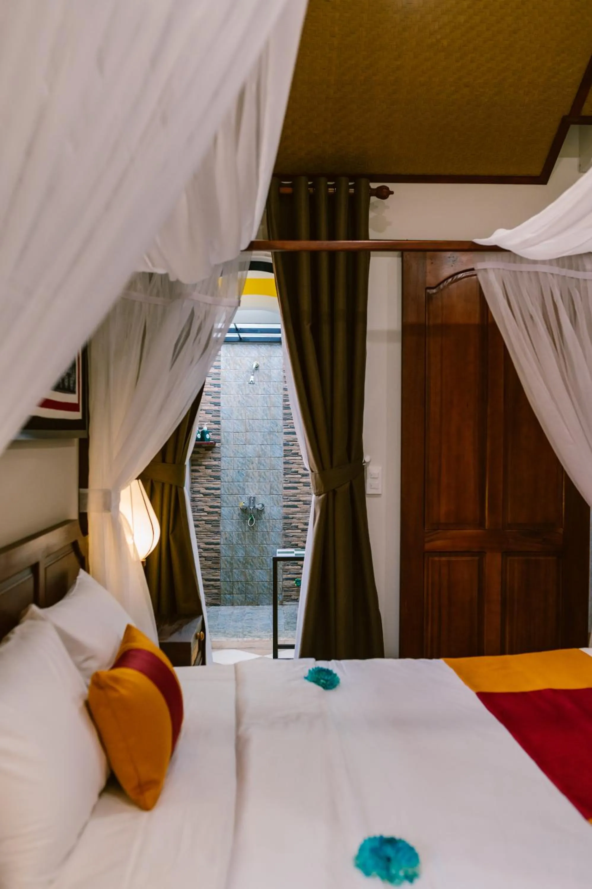 Bedroom, Bed in De'Colore Villa Hoi An