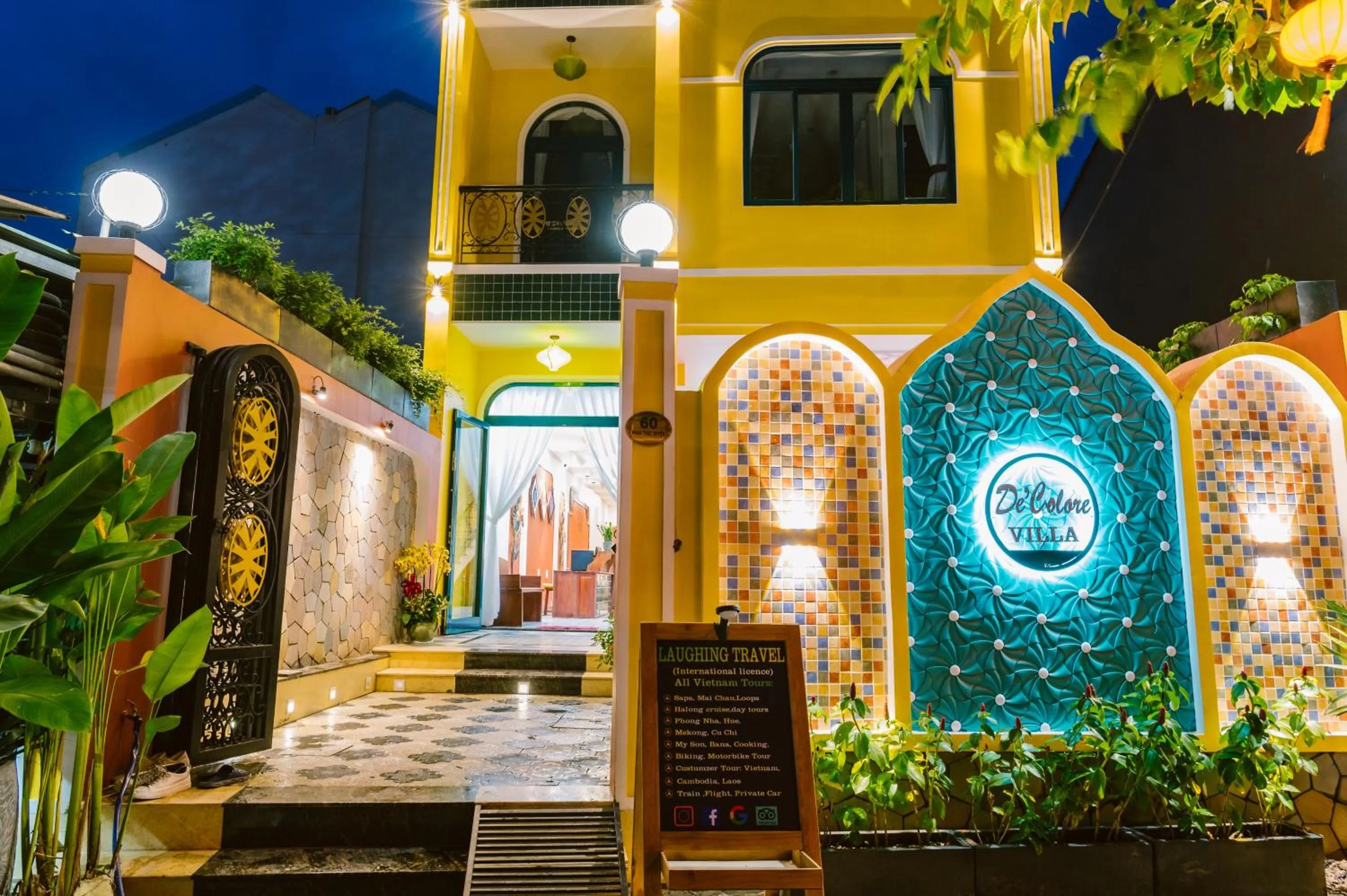 Property building in De'Colore Villa Hoi An