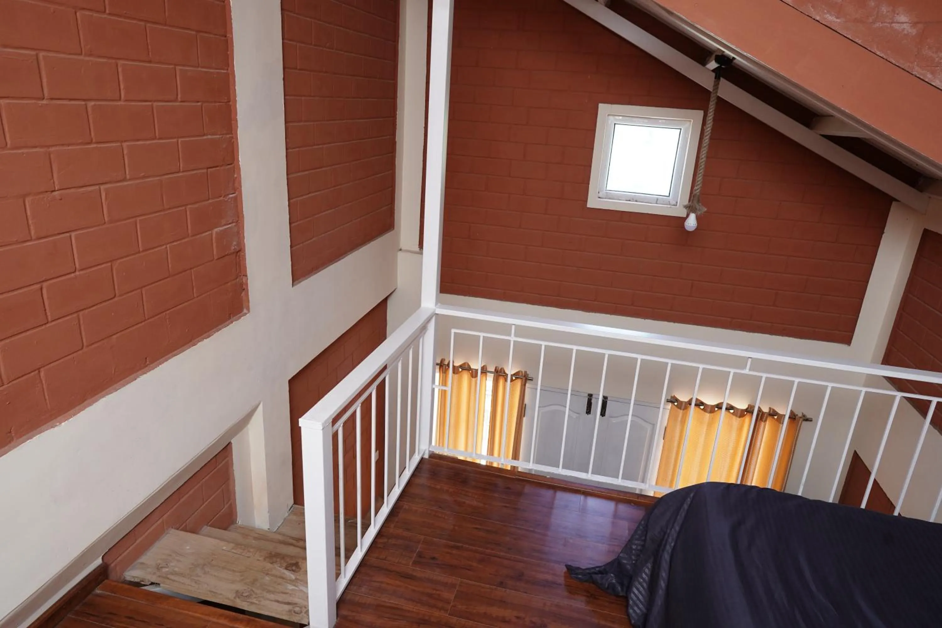 Bed in Tea Leaf Stays by Brown Tree Resorts