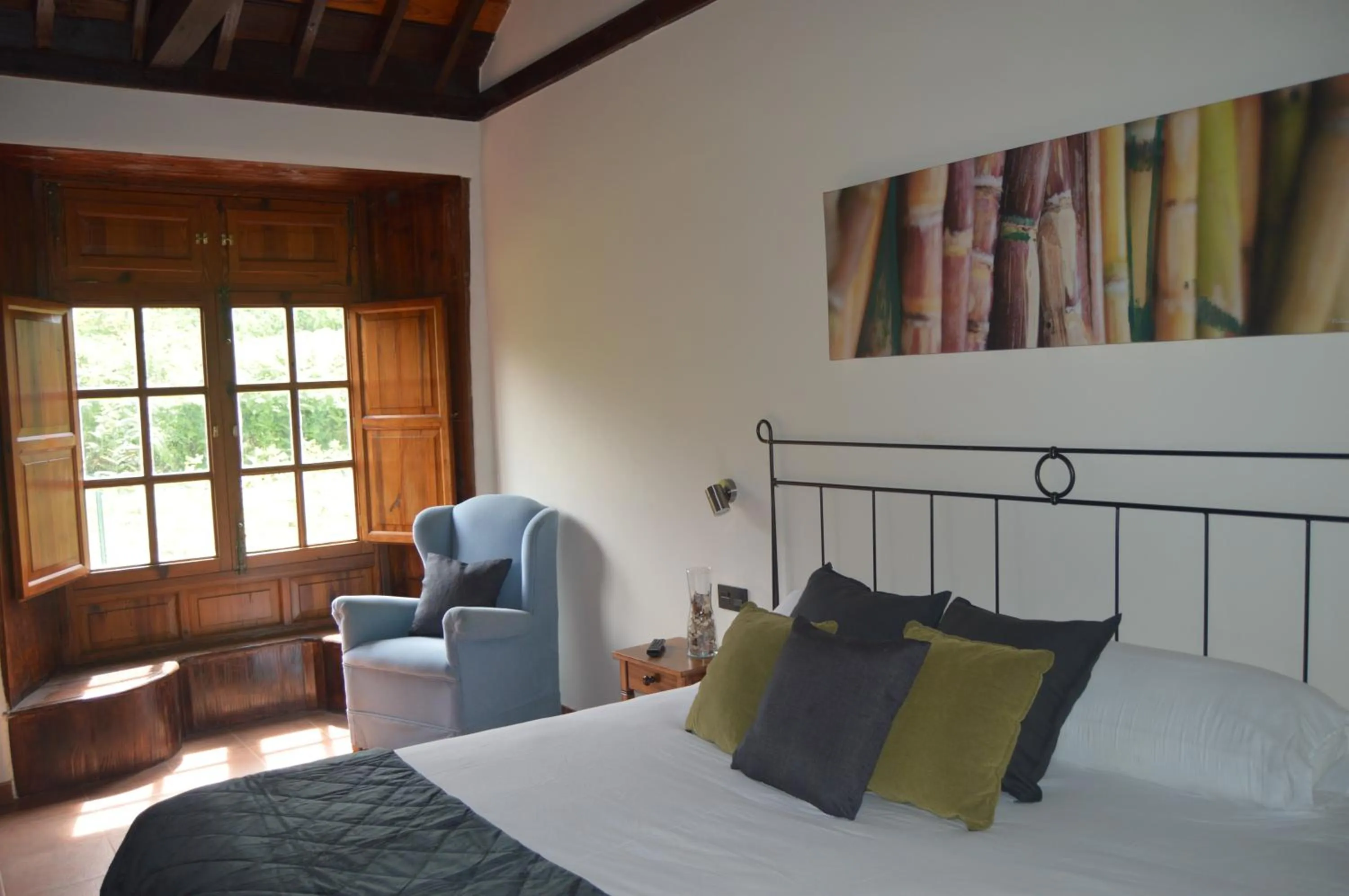 Decorative detail, Bed in Hotel Rural Casablanca