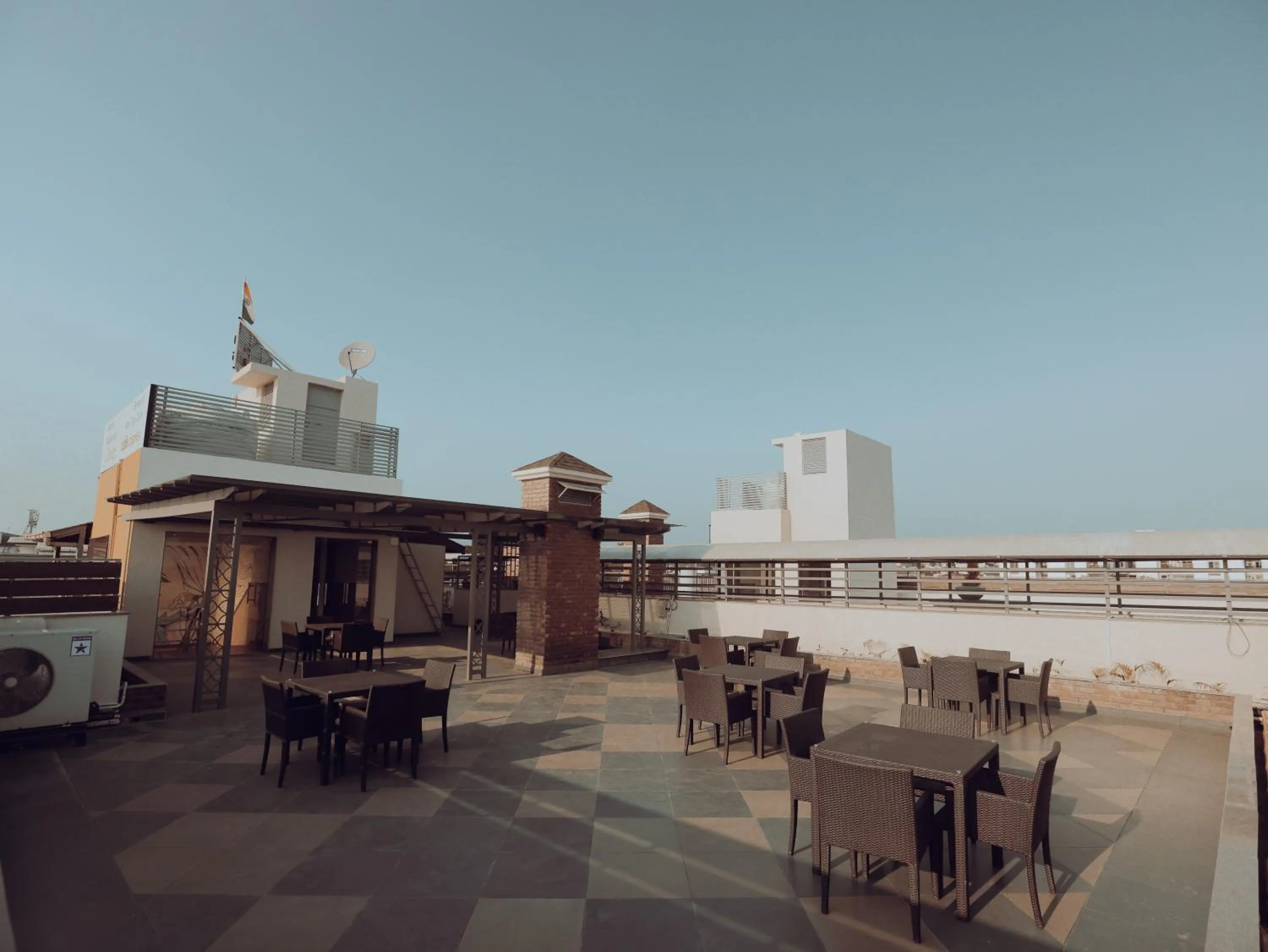 Balcony/Terrace in Clarks Inn Express, Dehradun