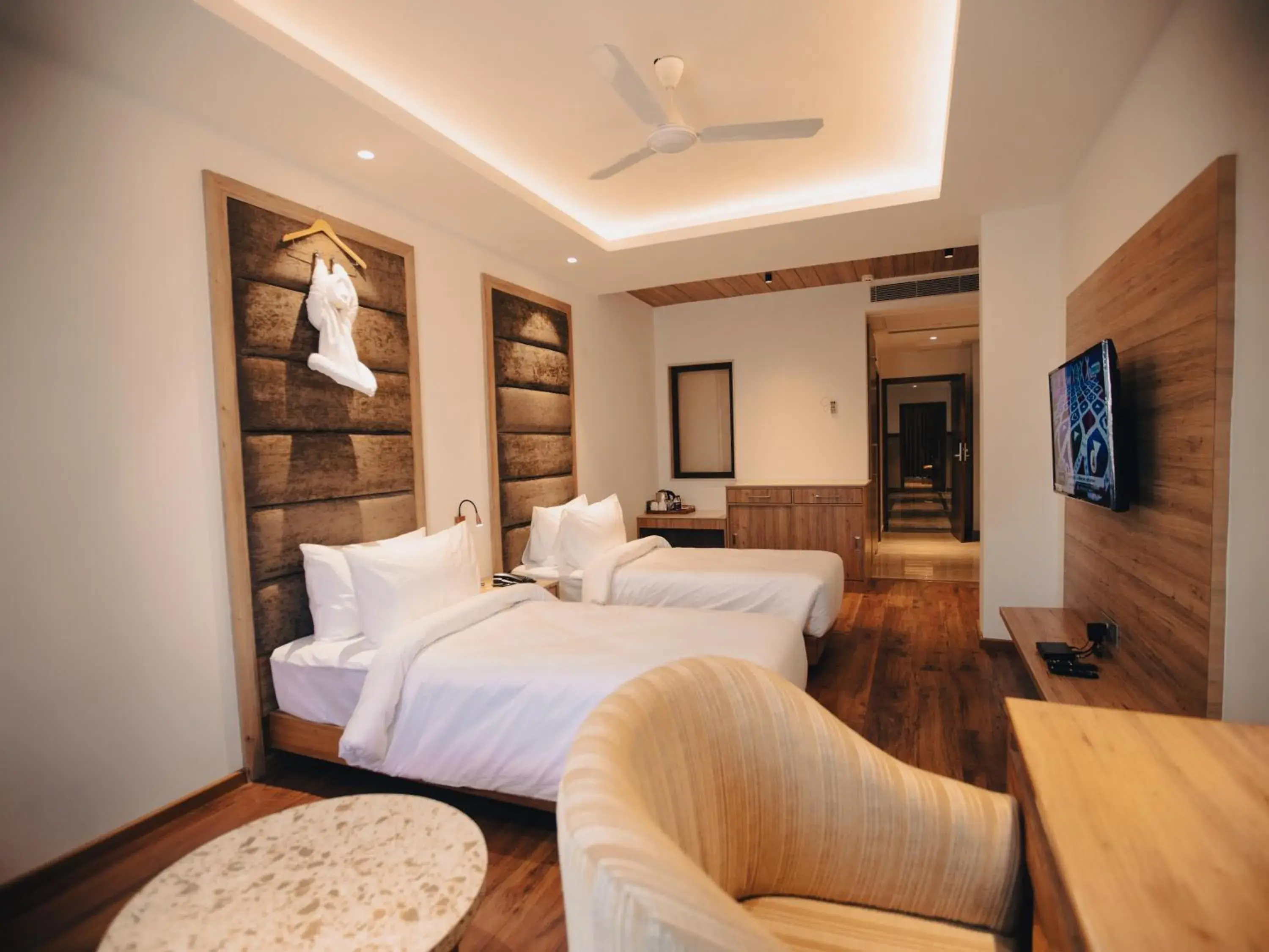 Bed in Clarks Inn Express, Dehradun Bed in Clarks Inn Express, Dehradun