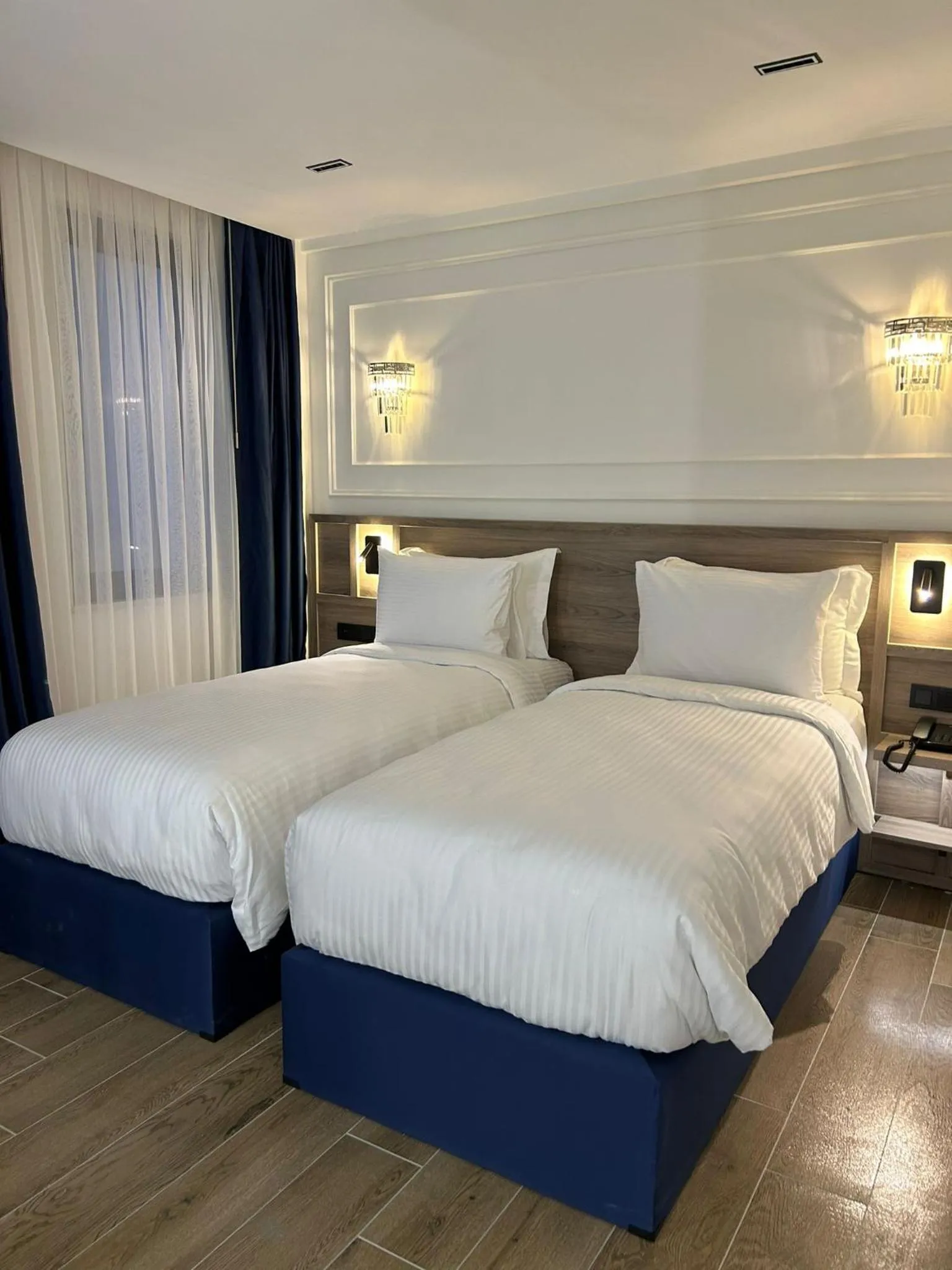 Bed in Prime Bosphorus Hotel