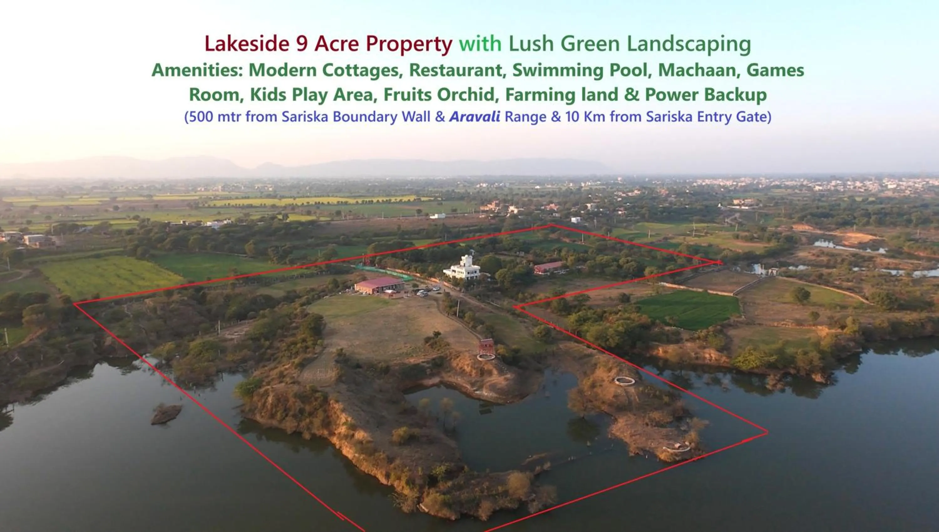 Hotel Wow - Relish in the Wild, Lakeside location, Nearest to Sariska Entry Gate 10KM