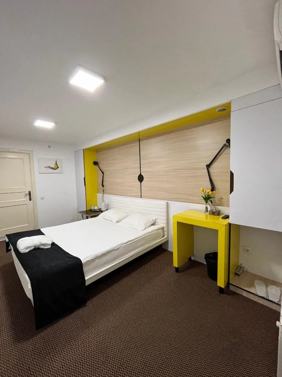 Bed in iO Boutique Hotel Bishkek