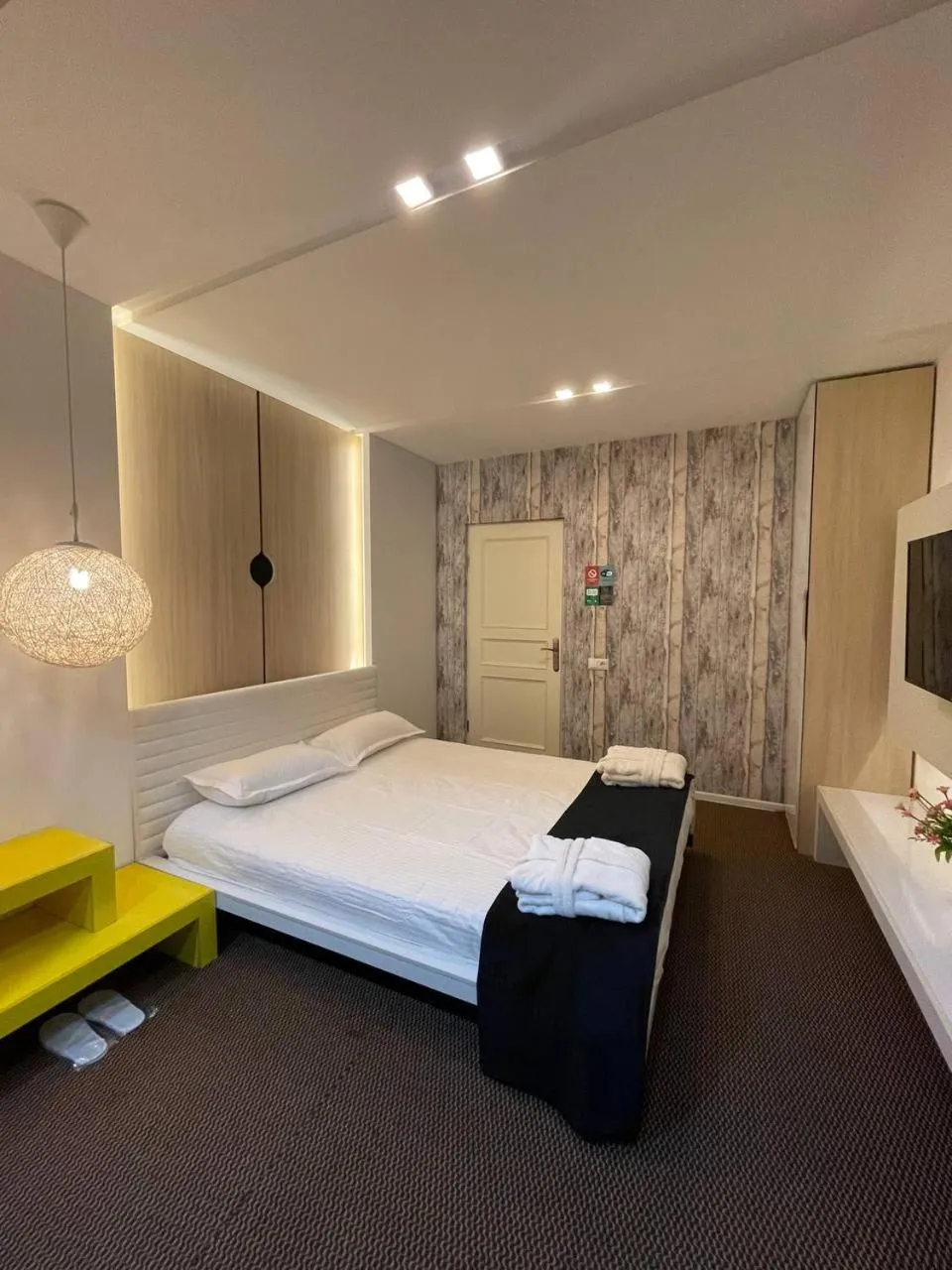 Bed in iO Boutique Hotel Bishkek