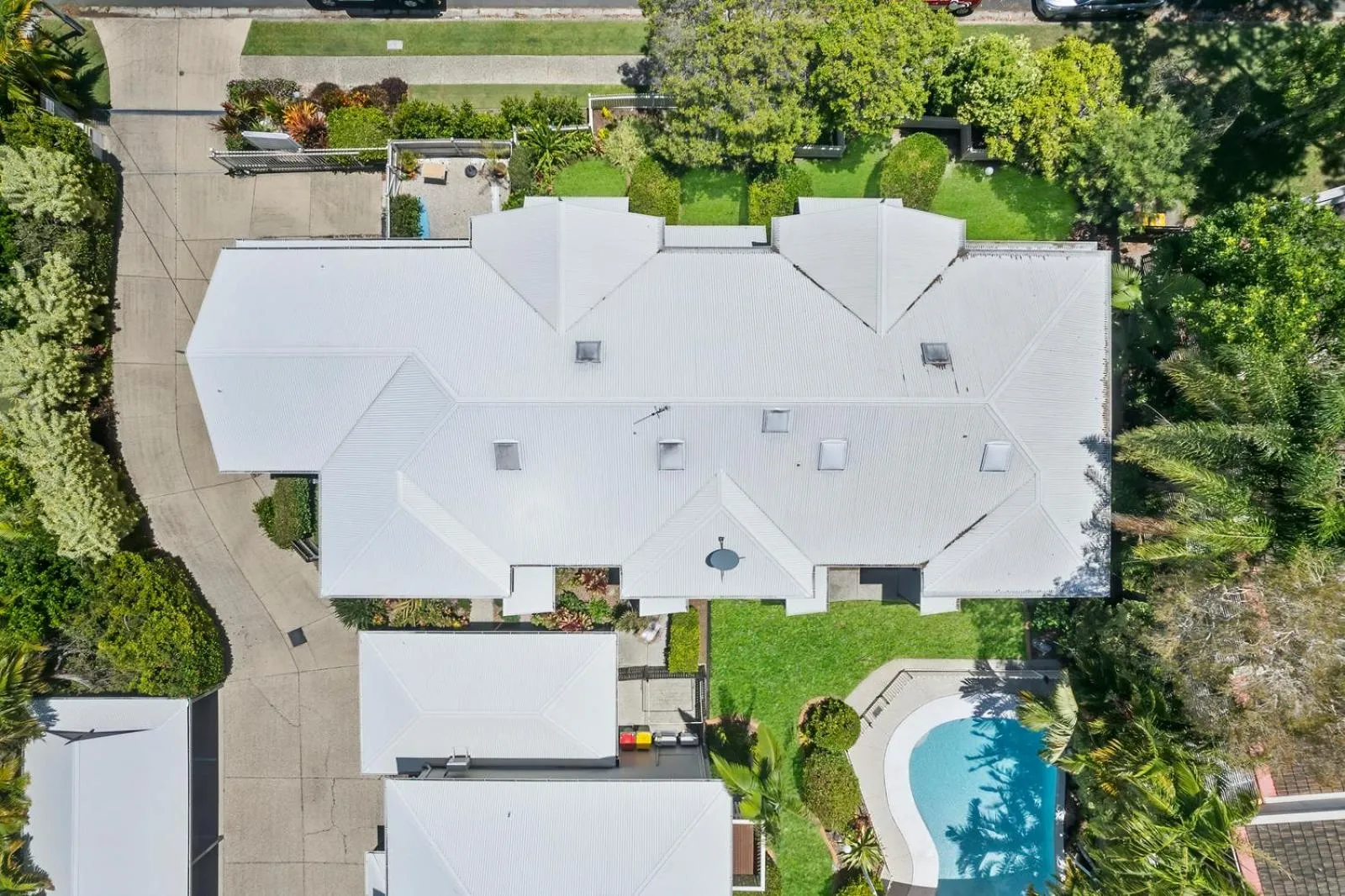 Bird's eye view in Terrapin Apartment 4