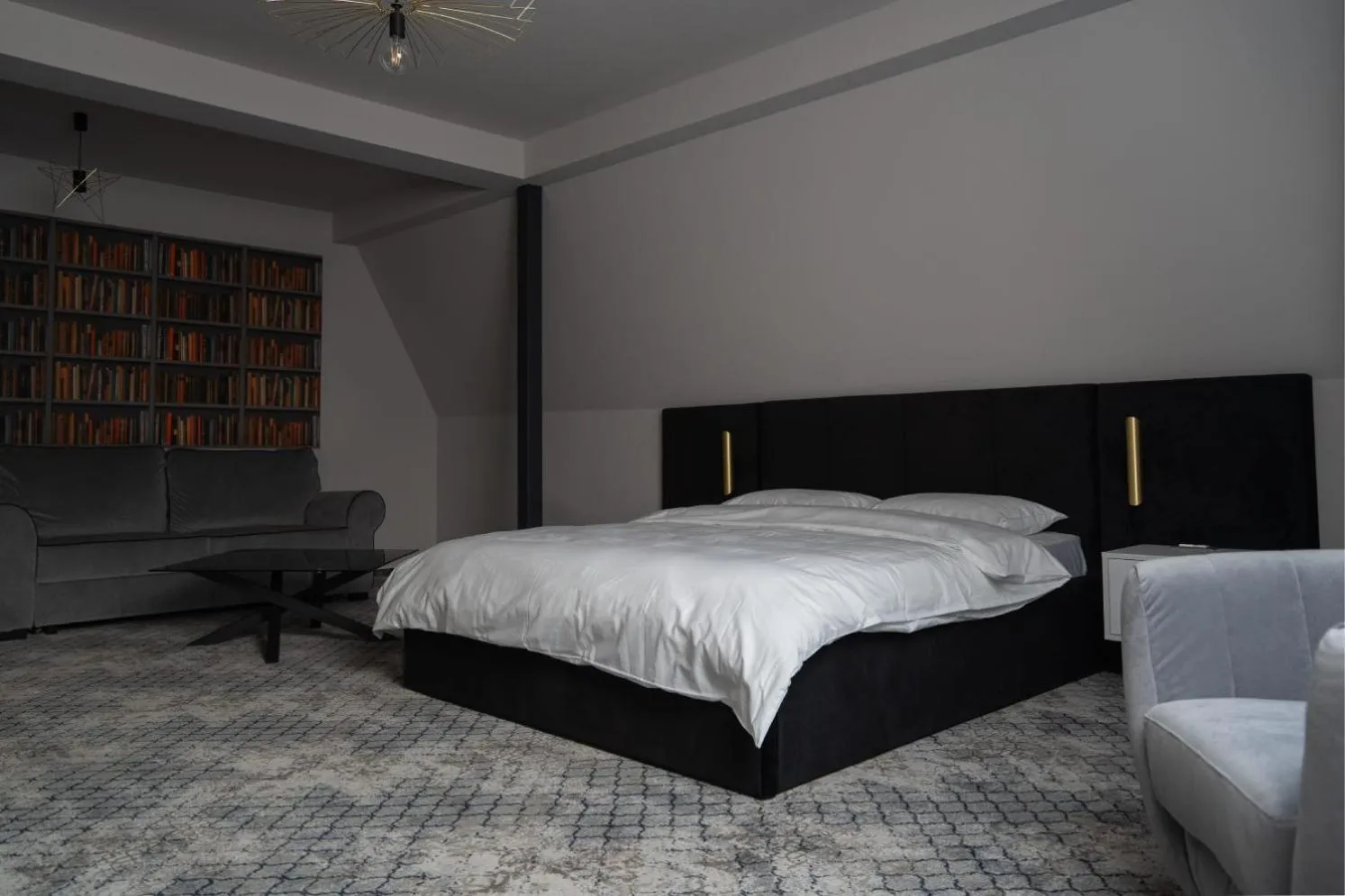 Bed in Hotel Cristal