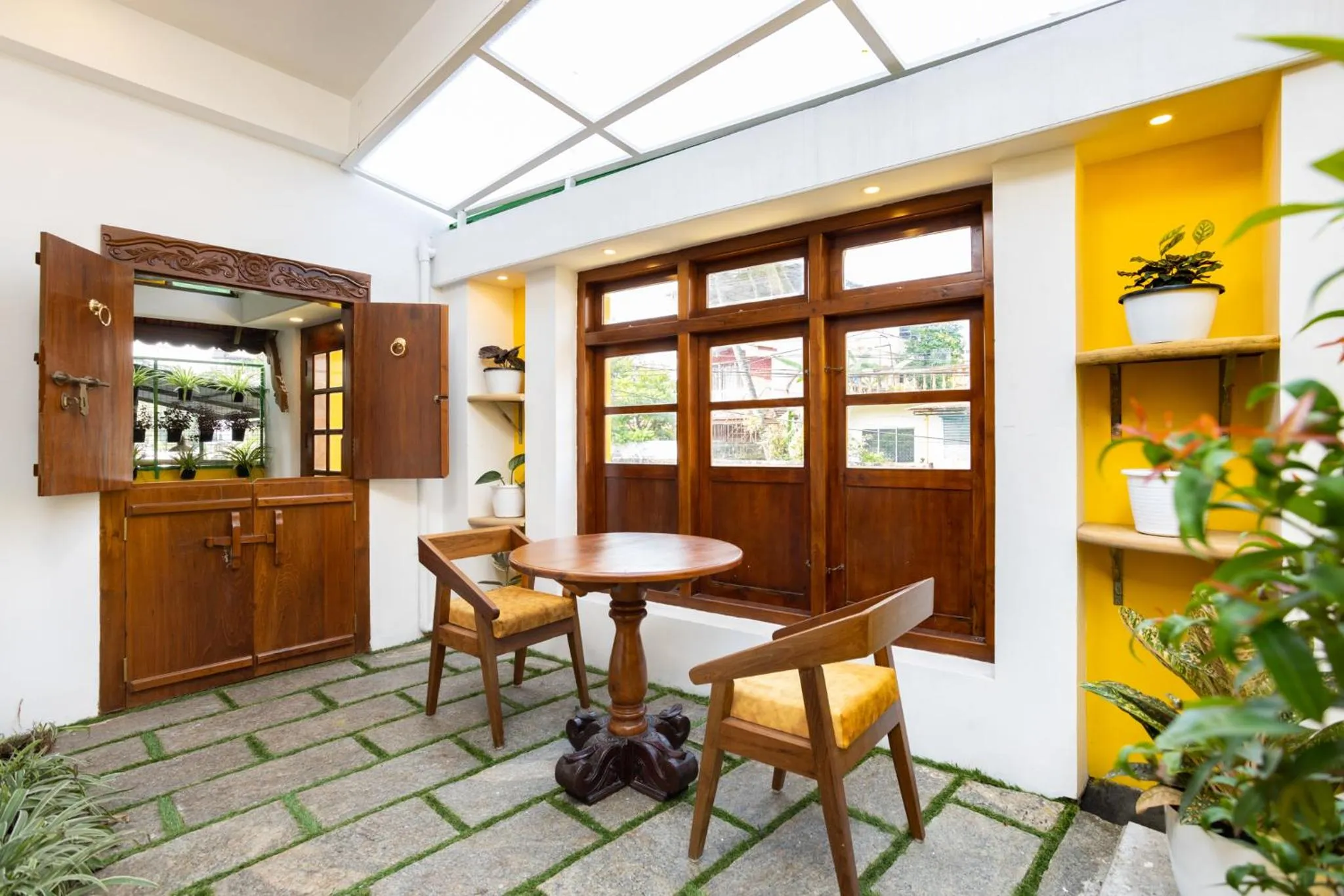 Patio in The Barracks Cochin