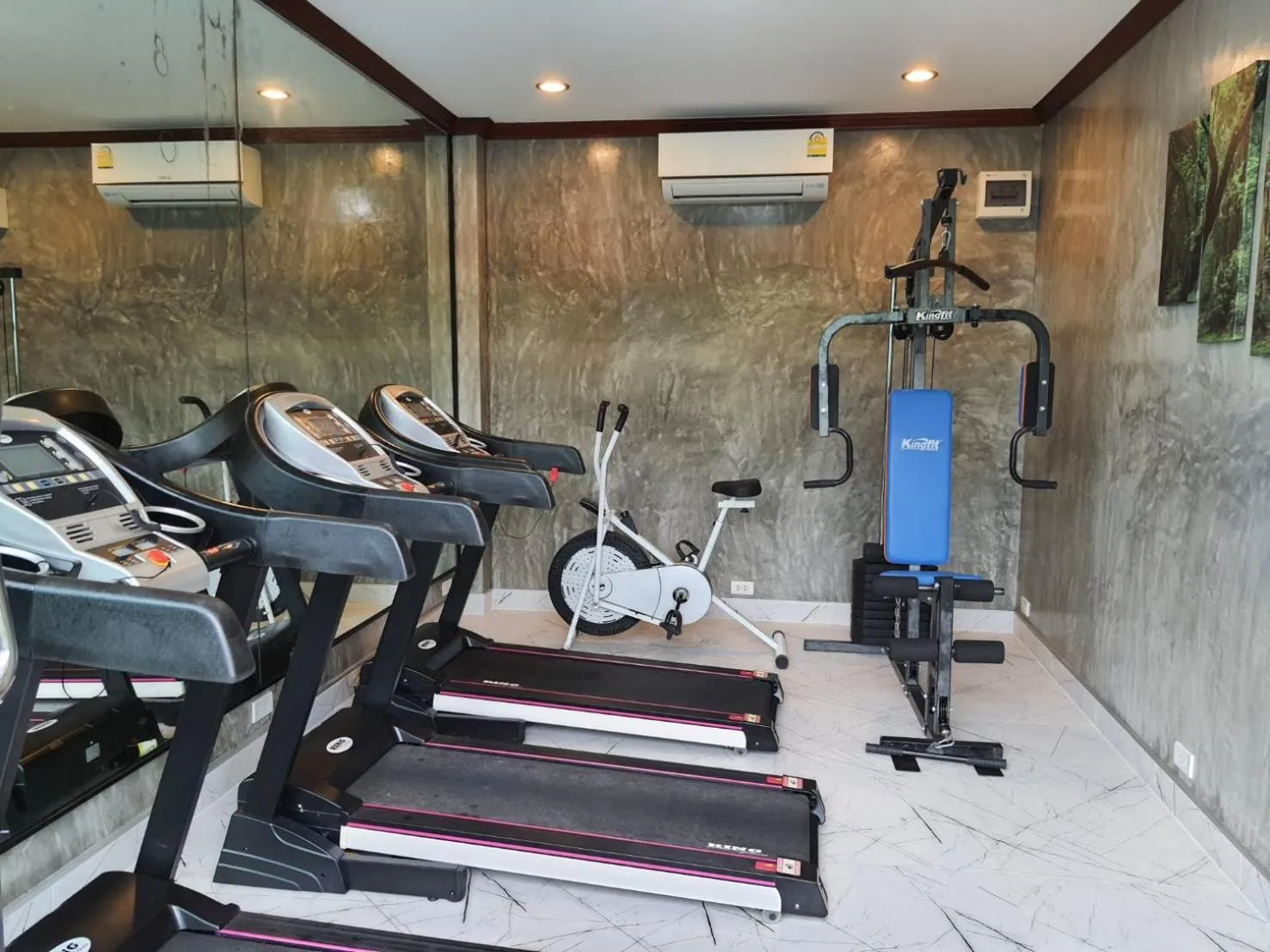 Fitness centre/facilities in Areeya Phubeach Resort Coliving Coworking