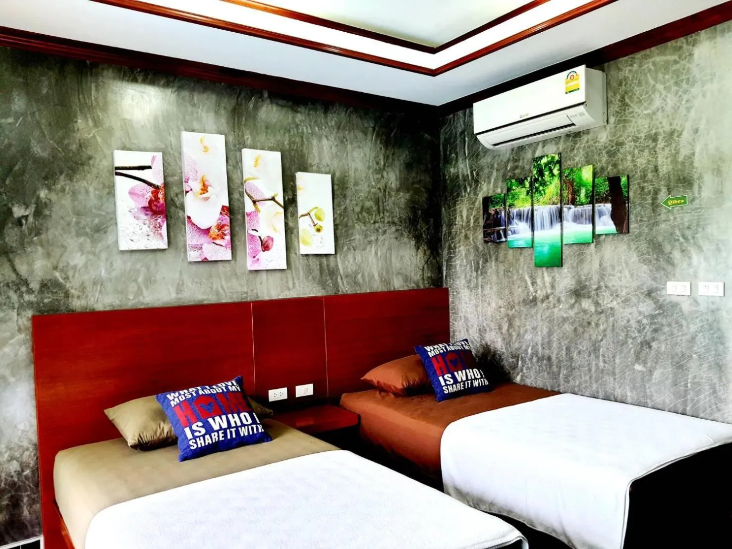 Bed in Areeya Phubeach Resort Coliving Coworking