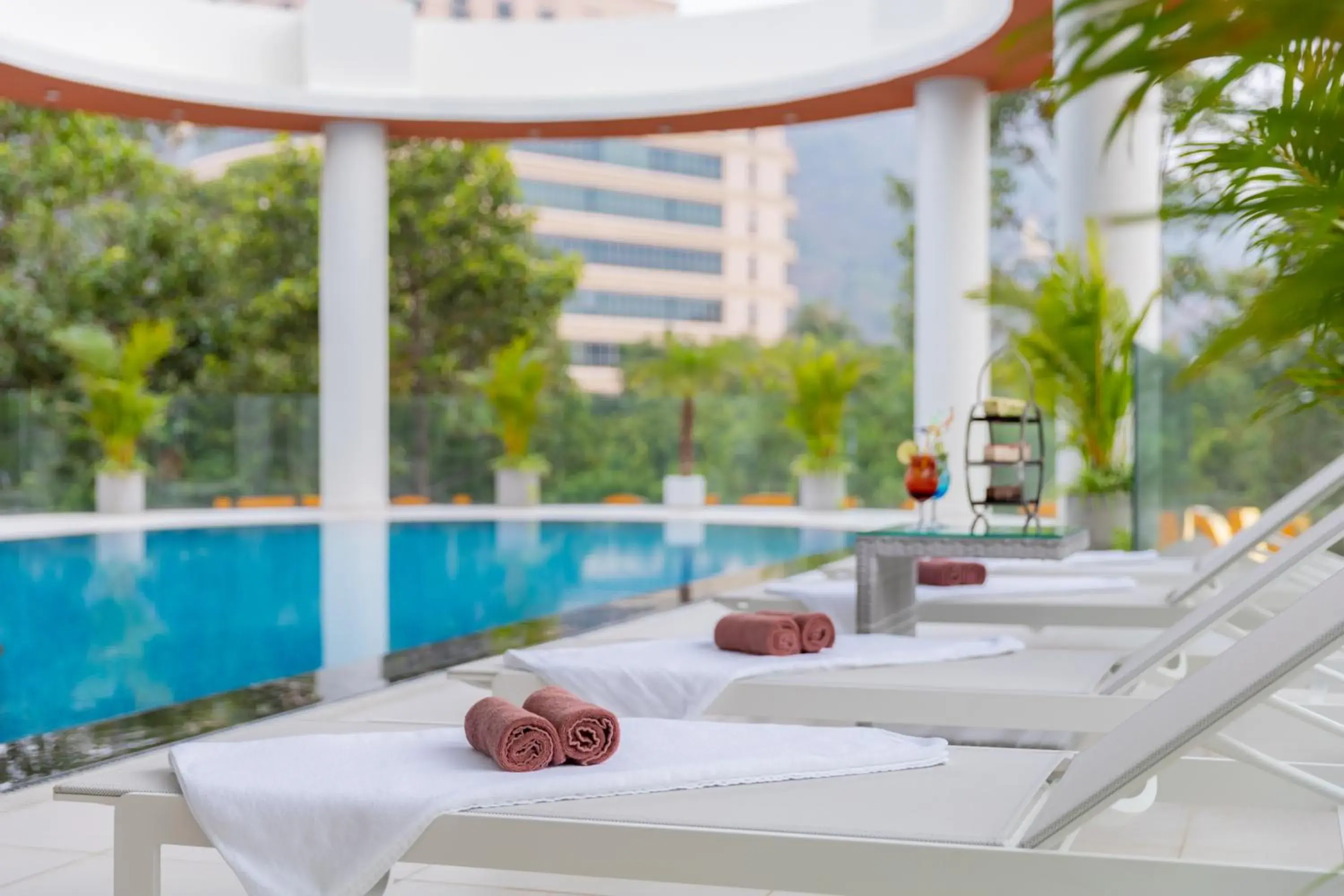 Pool view in Petro House Vung Tau - Block A Pool view in Petro House Vung Tau - Block A