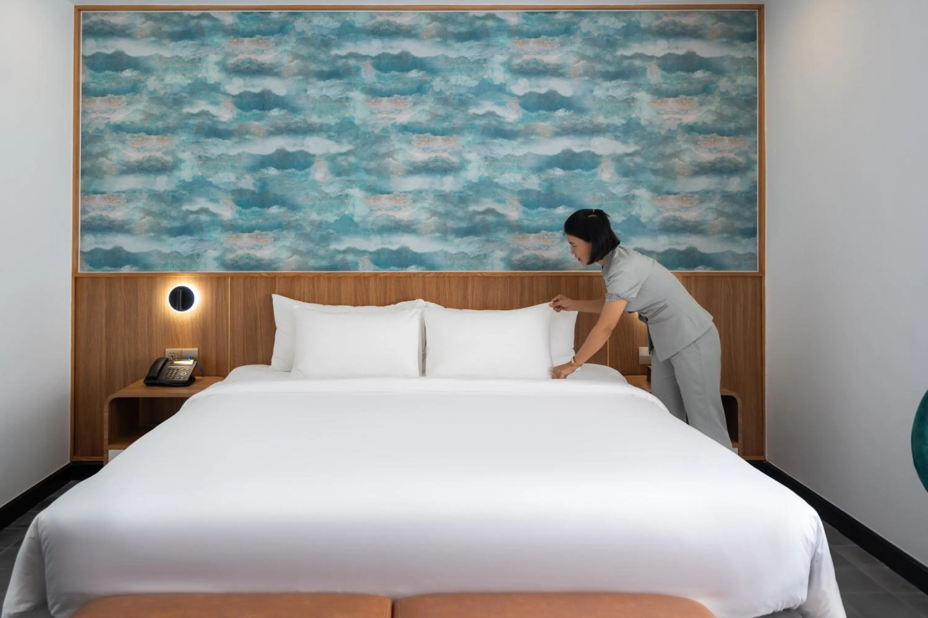 Bedroom, Bed in Petro House Vung Tau - Block A