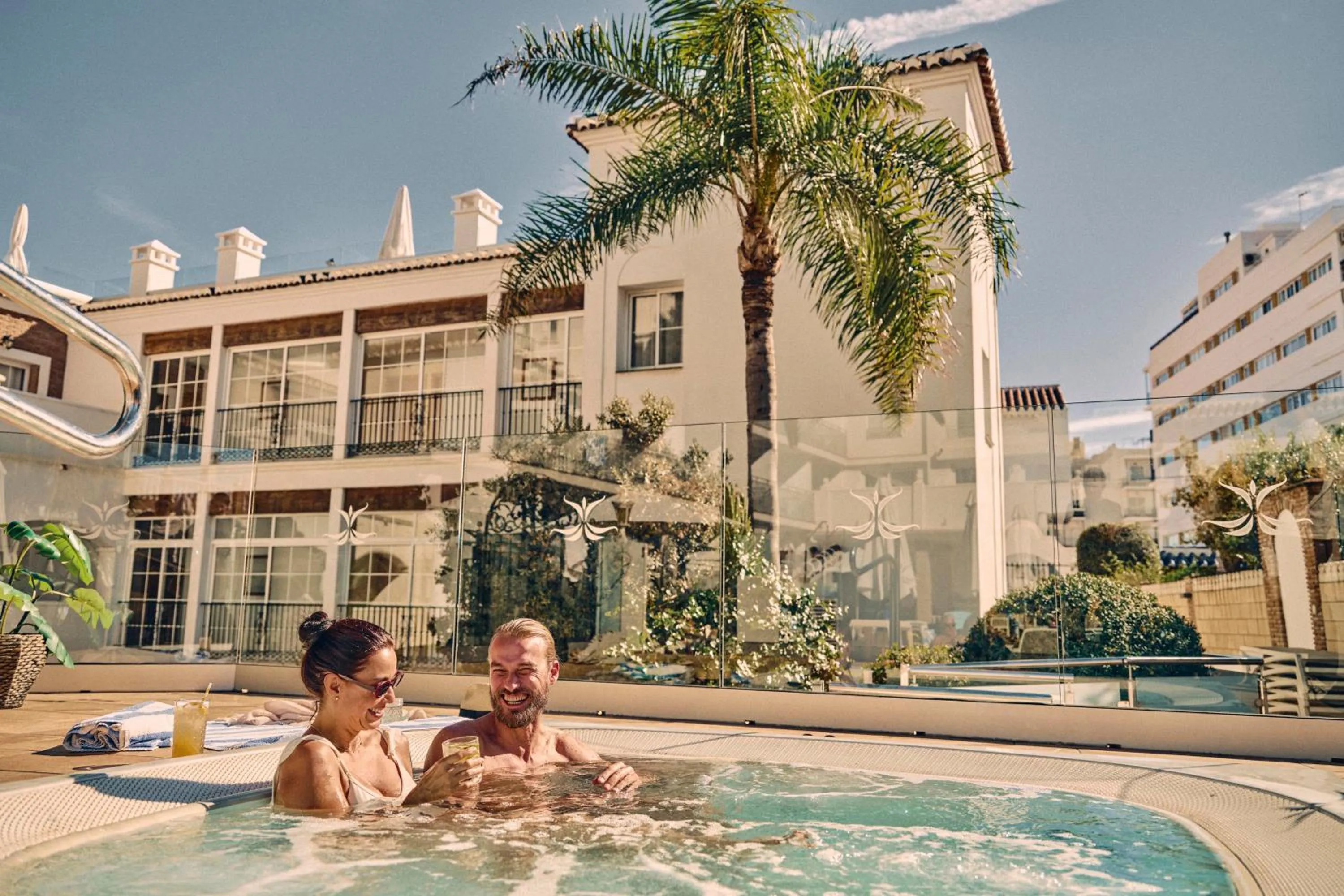 Swimming pool in Beneste Villa Flamenca Hotel