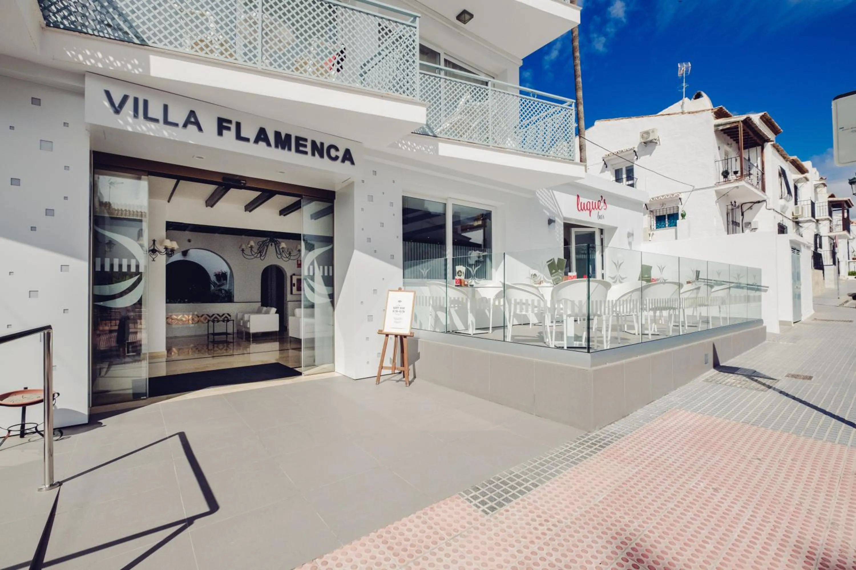 Facade/entrance in Hotel Villa Flamenca