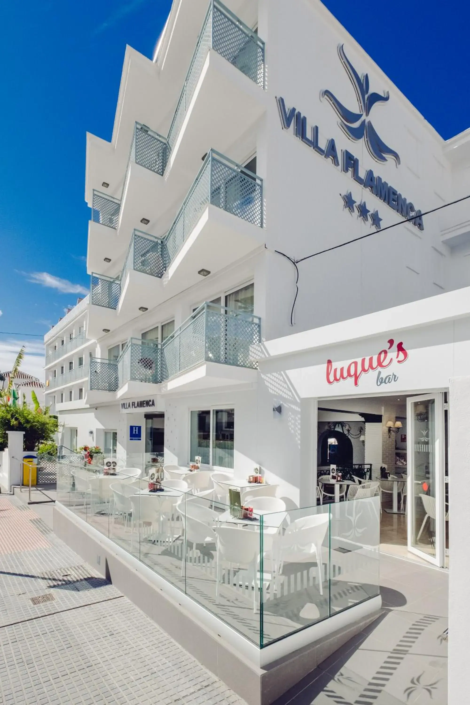 Property building in Hotel Villa Flamenca Property building in Hotel Villa Flamenca