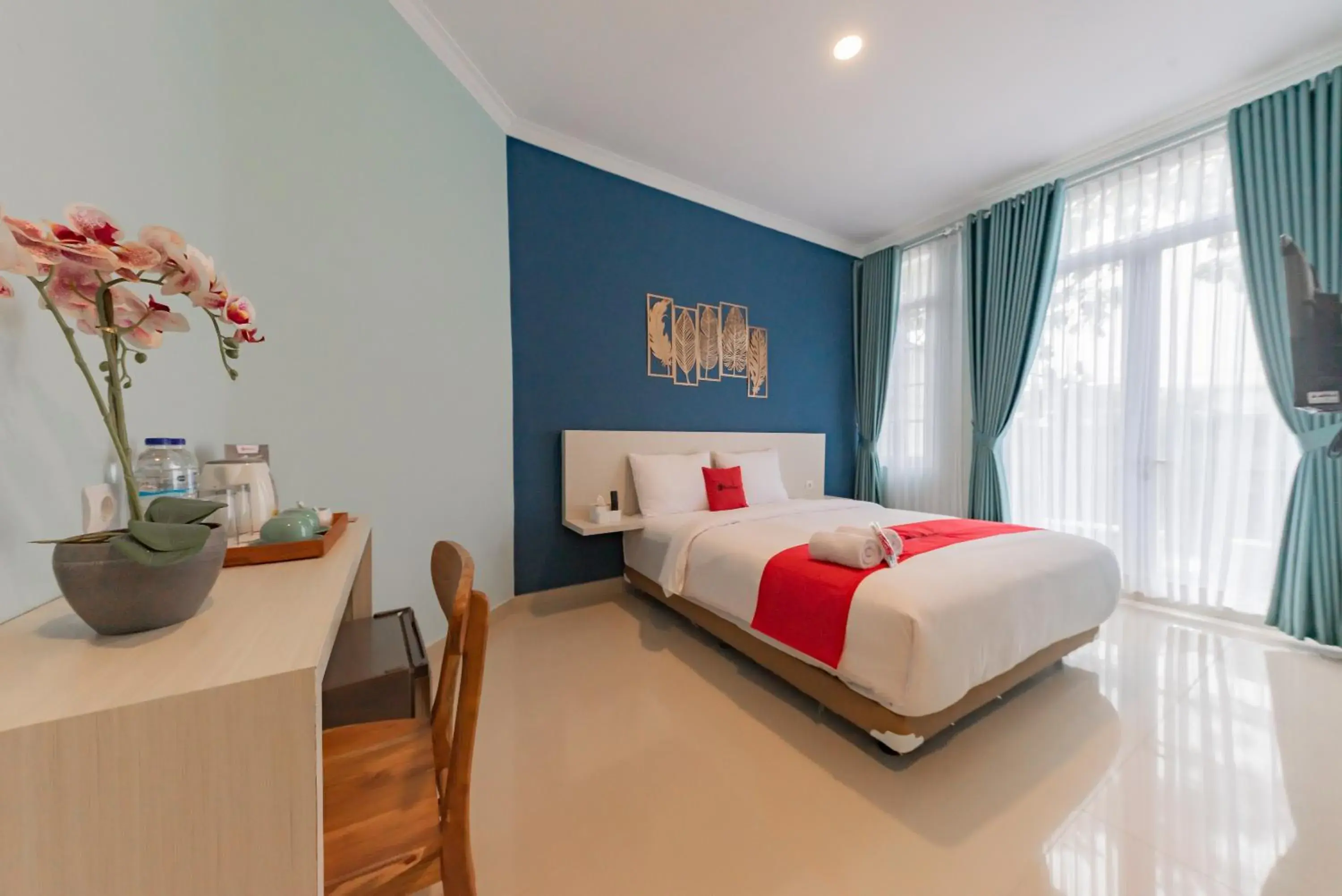 Bedroom, Bed in RedDoorz Plus near Surapati Core Bedroom, Bed in RedDoorz Plus near Surapati Core