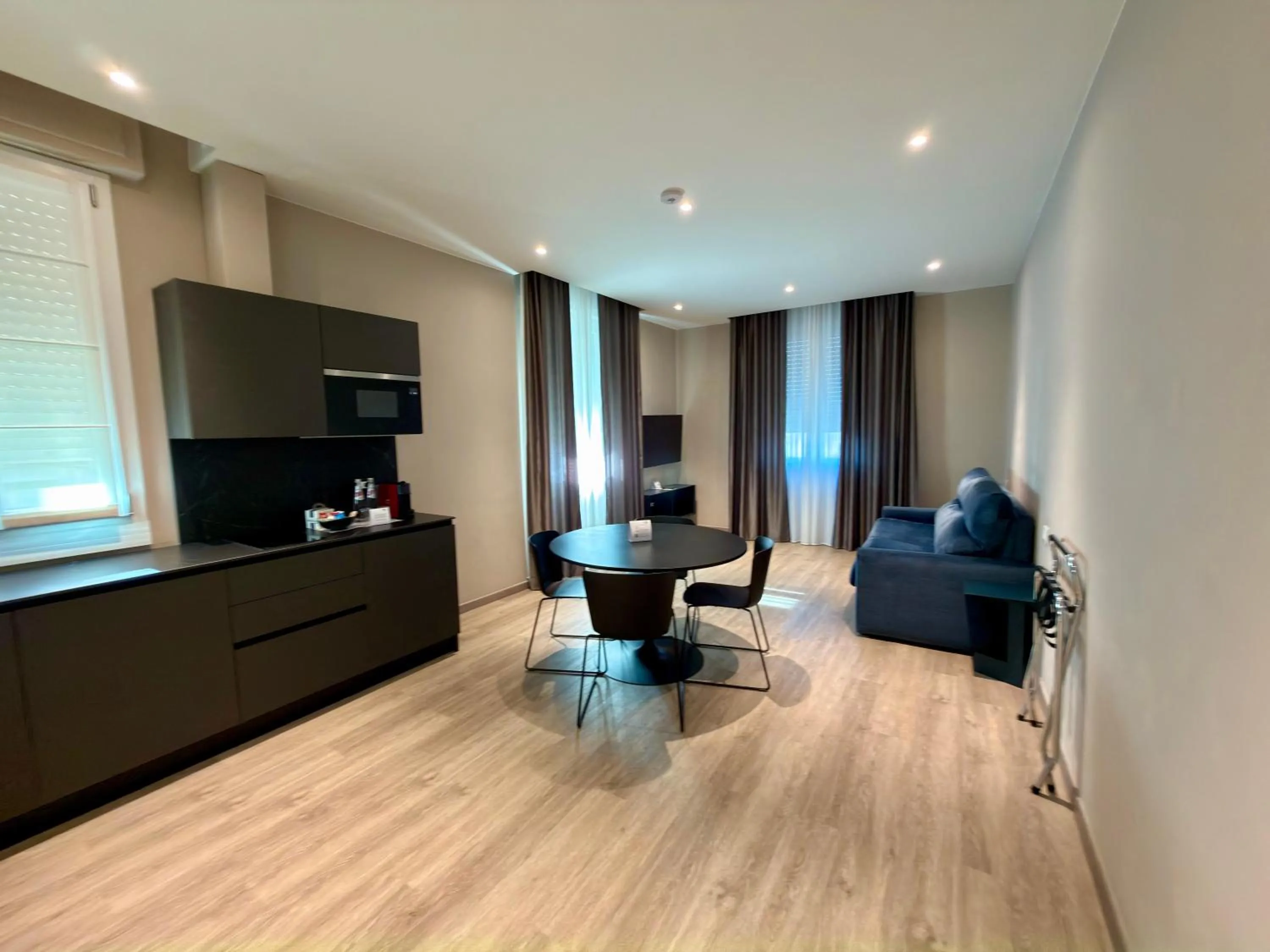 Living room in Vi Suites