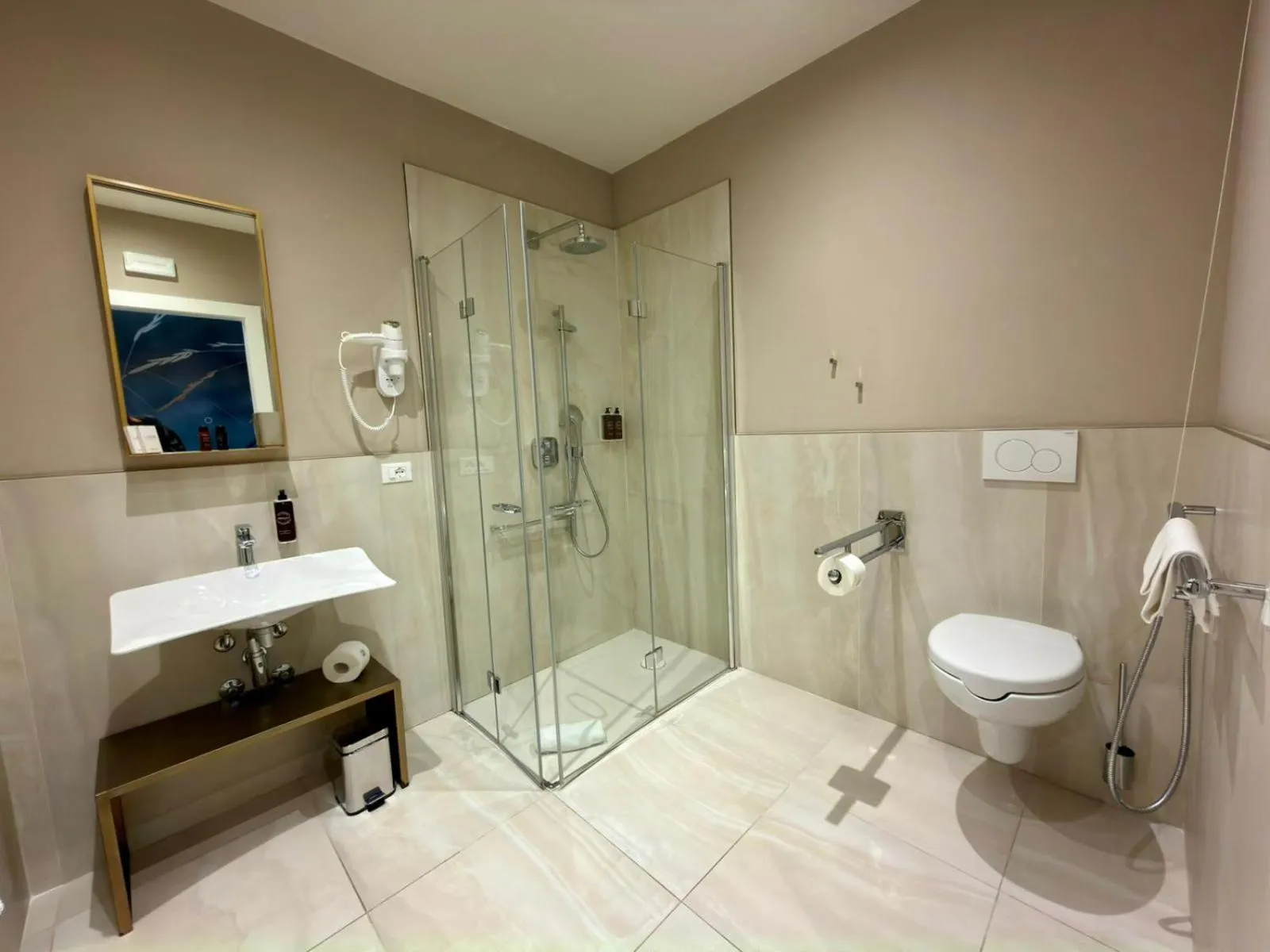 Bathroom in Vi Suites