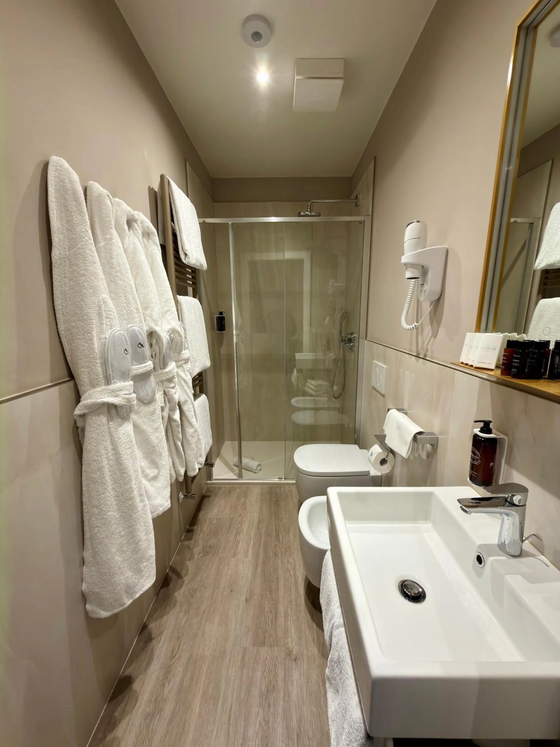 Shower in Vi Suites
