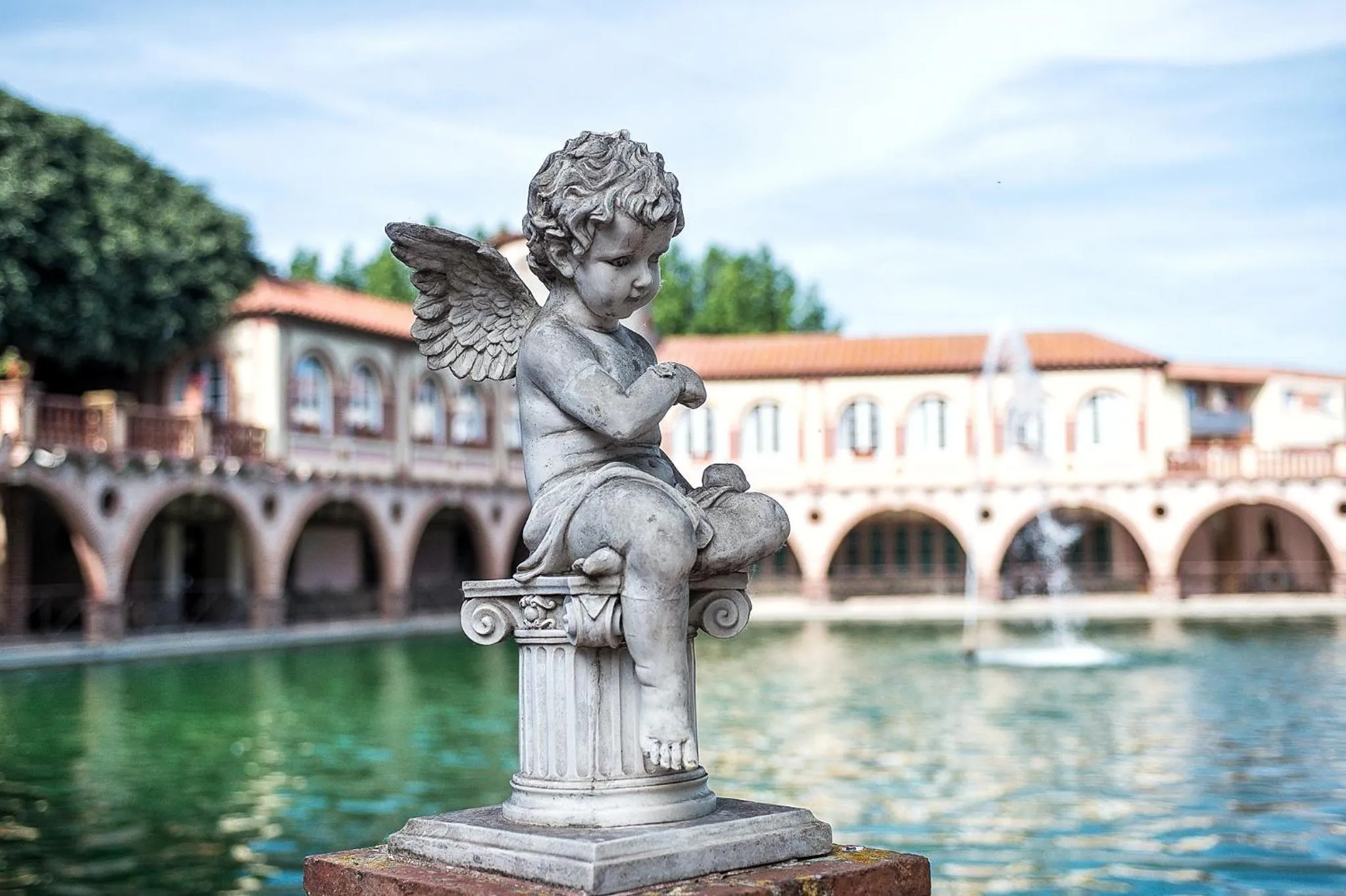 Lake view in Termes Montbrio Hotel & Spa