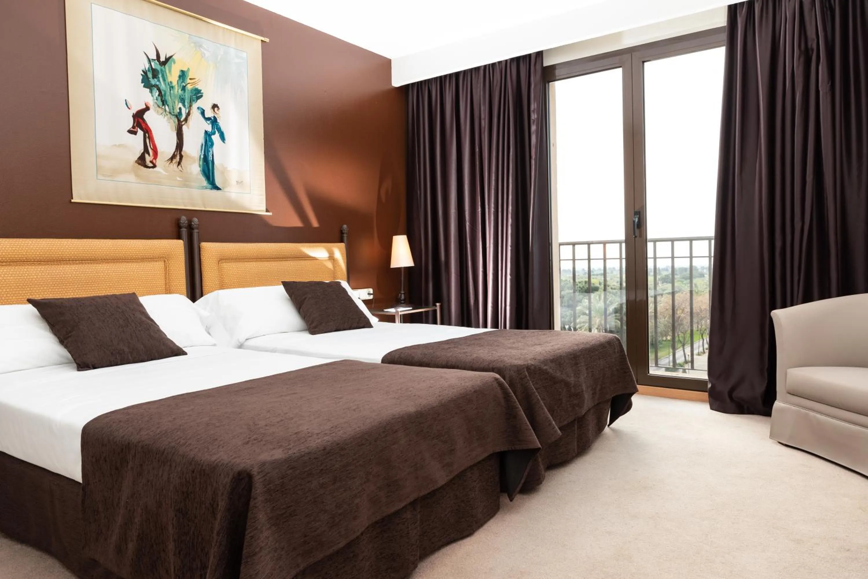 Bedroom, Bed in Termes Montbrio Hotel & Spa