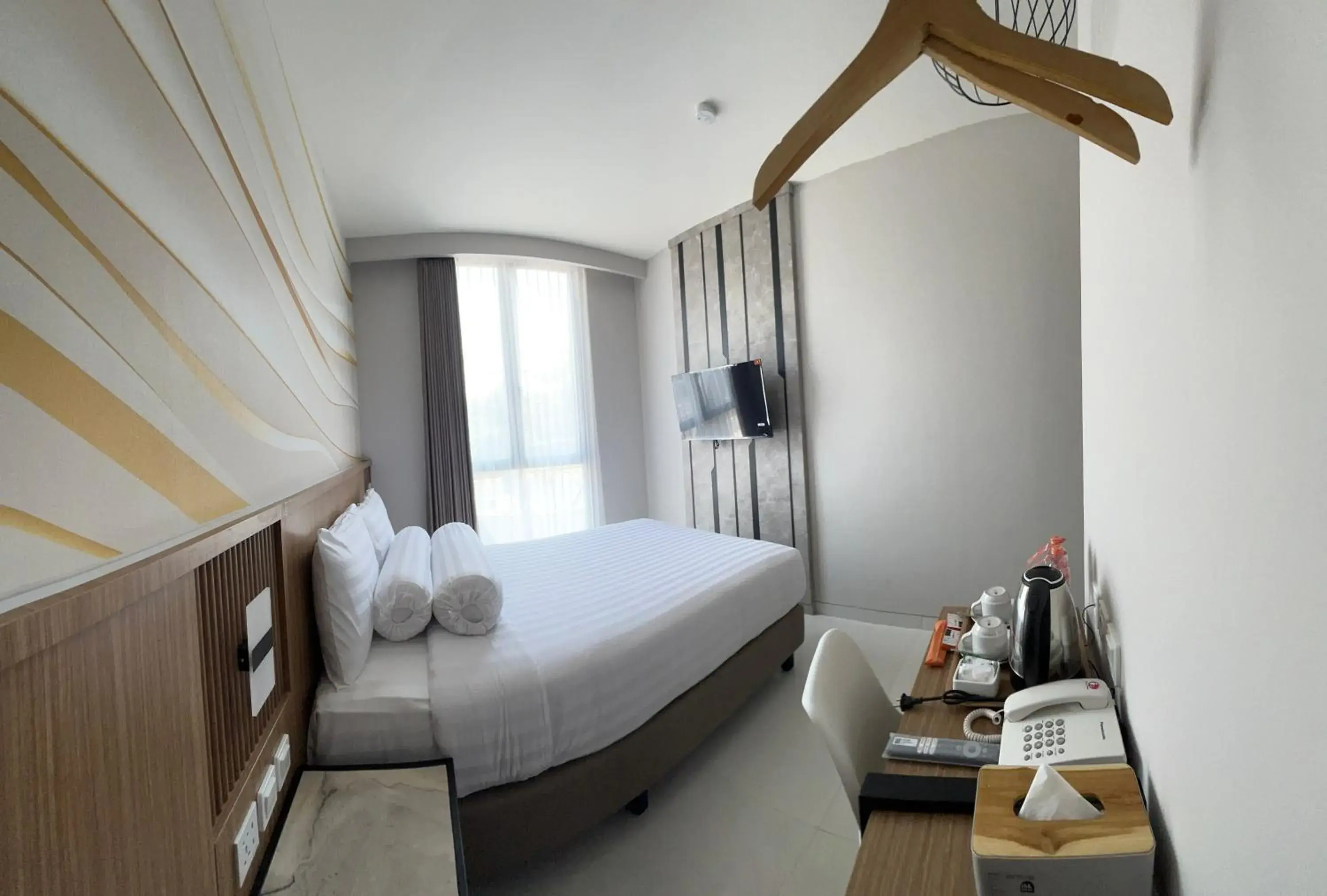 Bed in Front One Resort Indraloka Temanggung Bed in Front One Resort Indraloka Temanggung