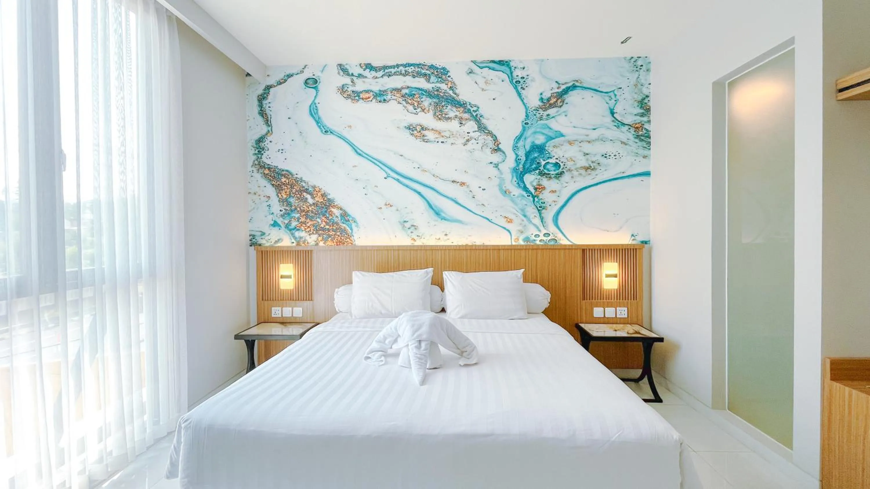 Bedroom, Bed in Front One Resort Indraloka Temanggung