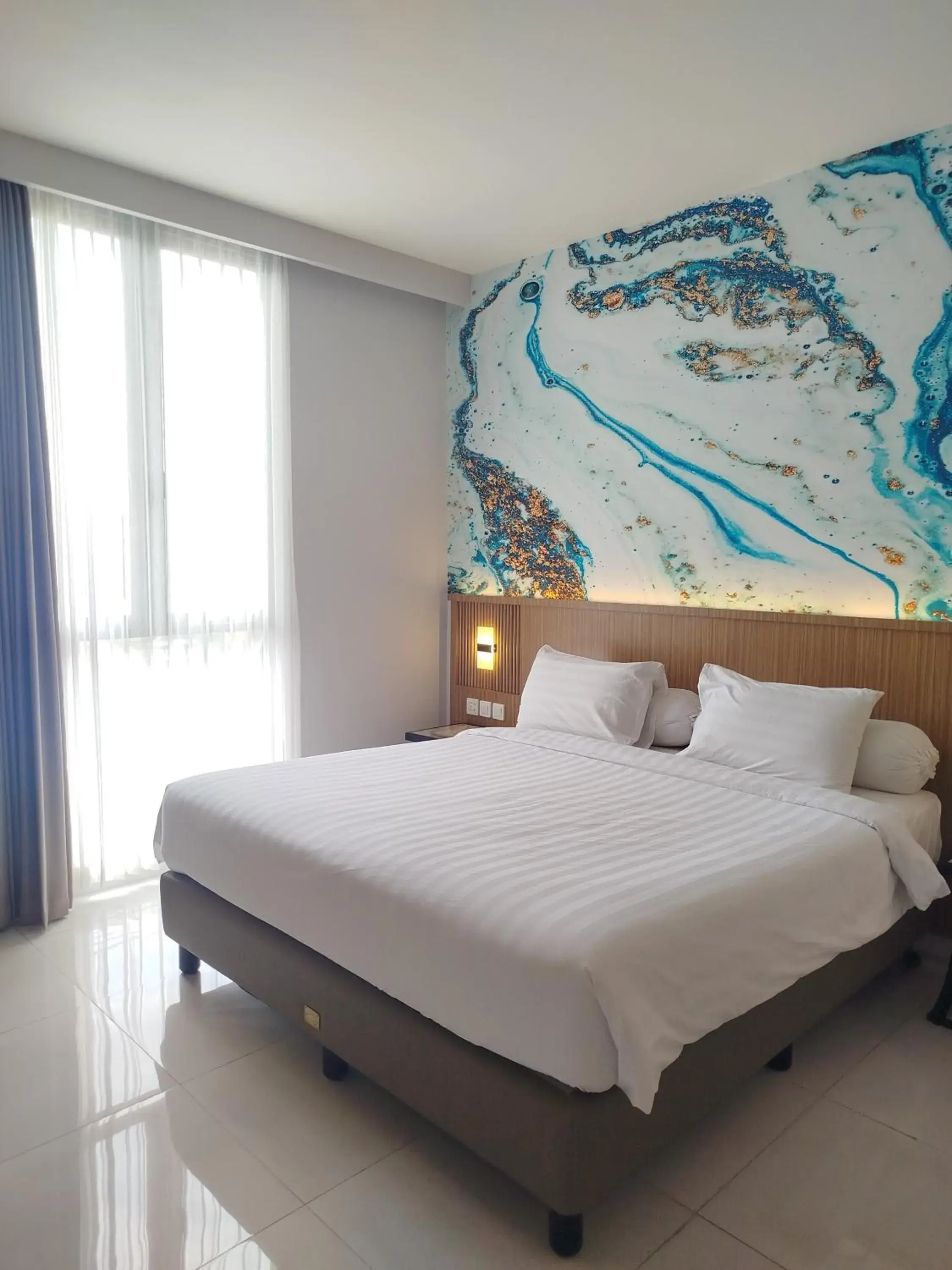 Bed in Front One Resort Indraloka Temanggung Bed in Front One Resort Indraloka Temanggung