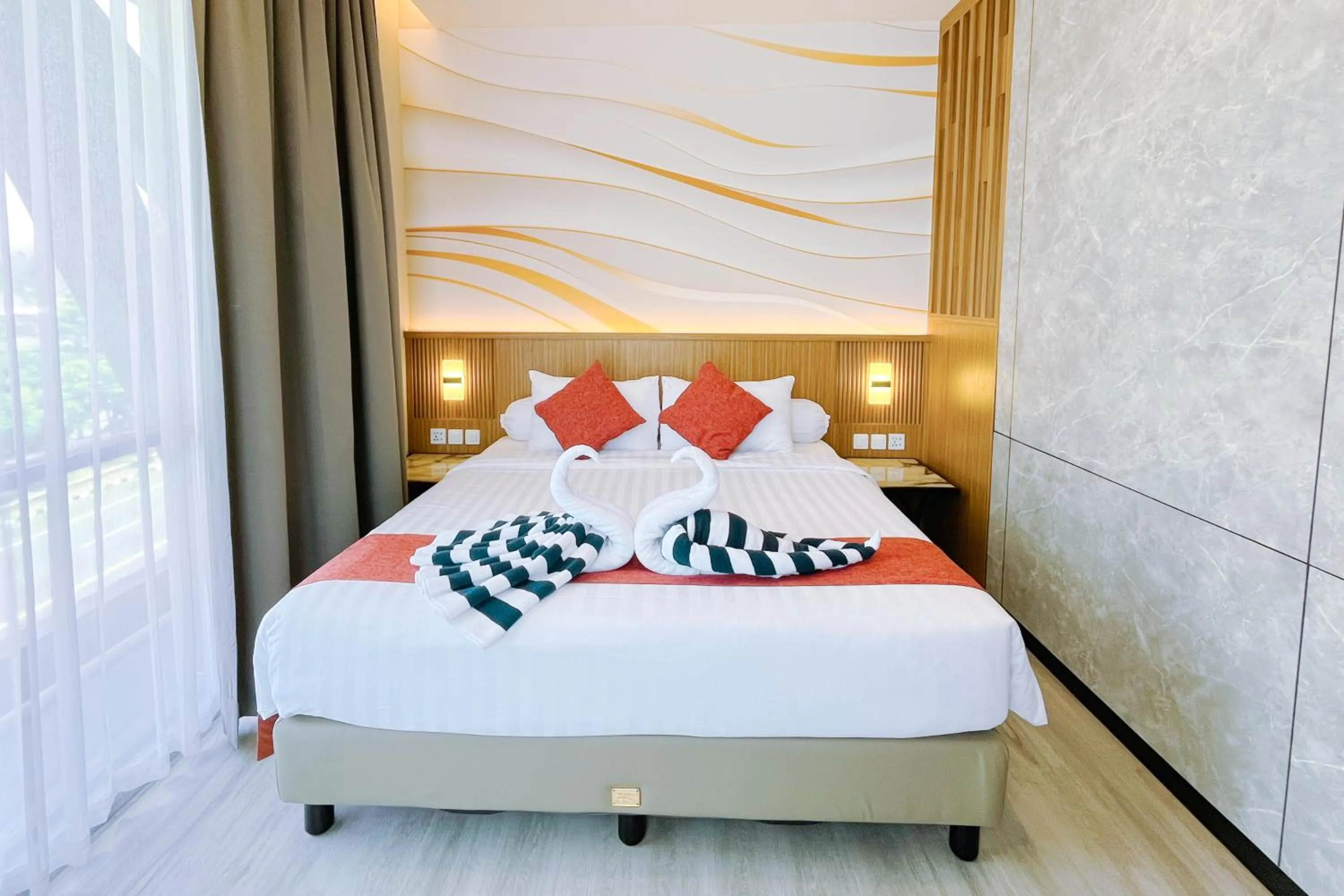 Bedroom, Bed in Front One Resort Indraloka Temanggung