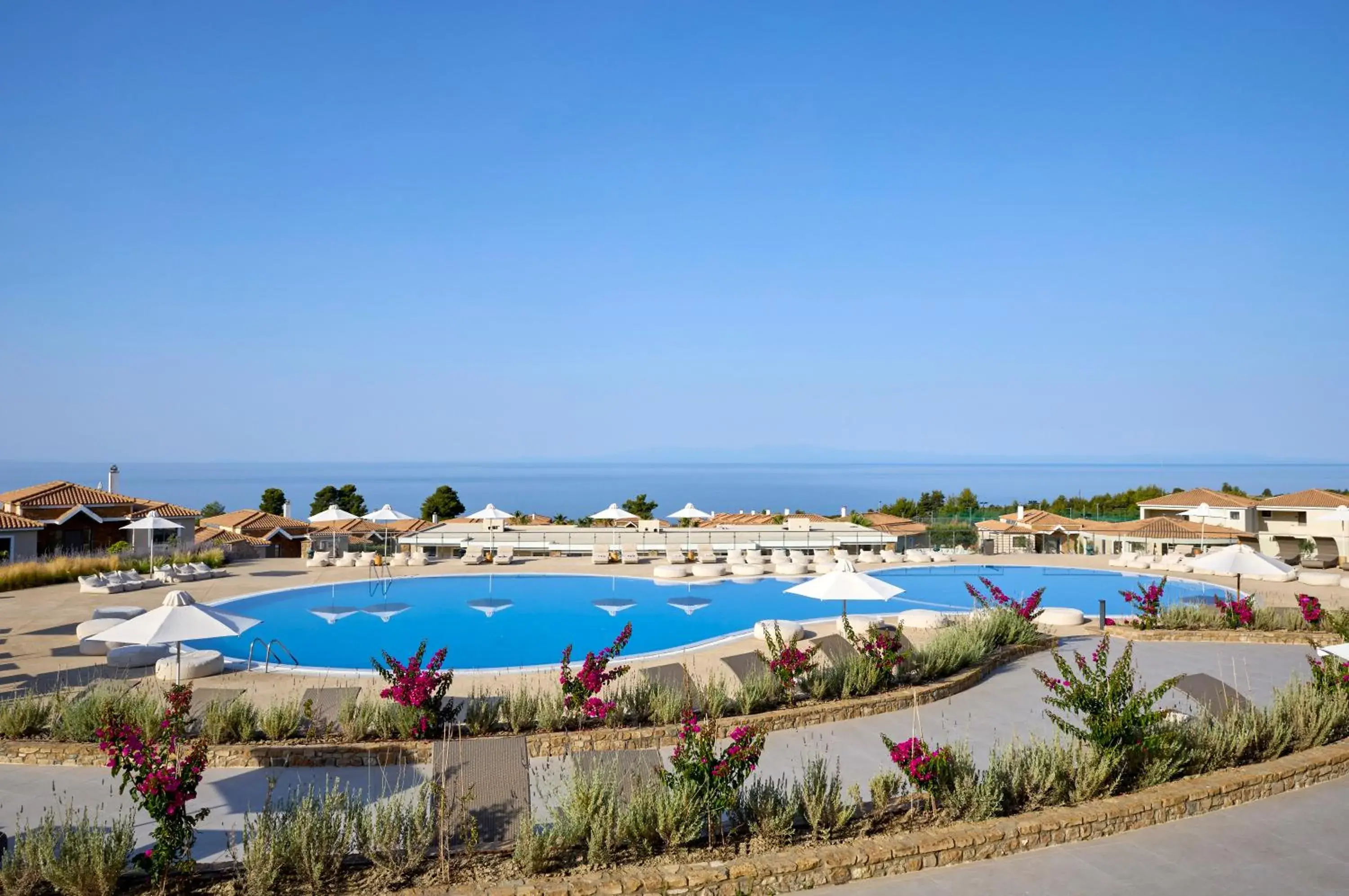 Pool view in Ajul Luxury Hotel & Spa Resort, a Registry Collection Hotel Pool view in Ajul Luxury Hotel & Spa Resort, a Registry Collection Hotel