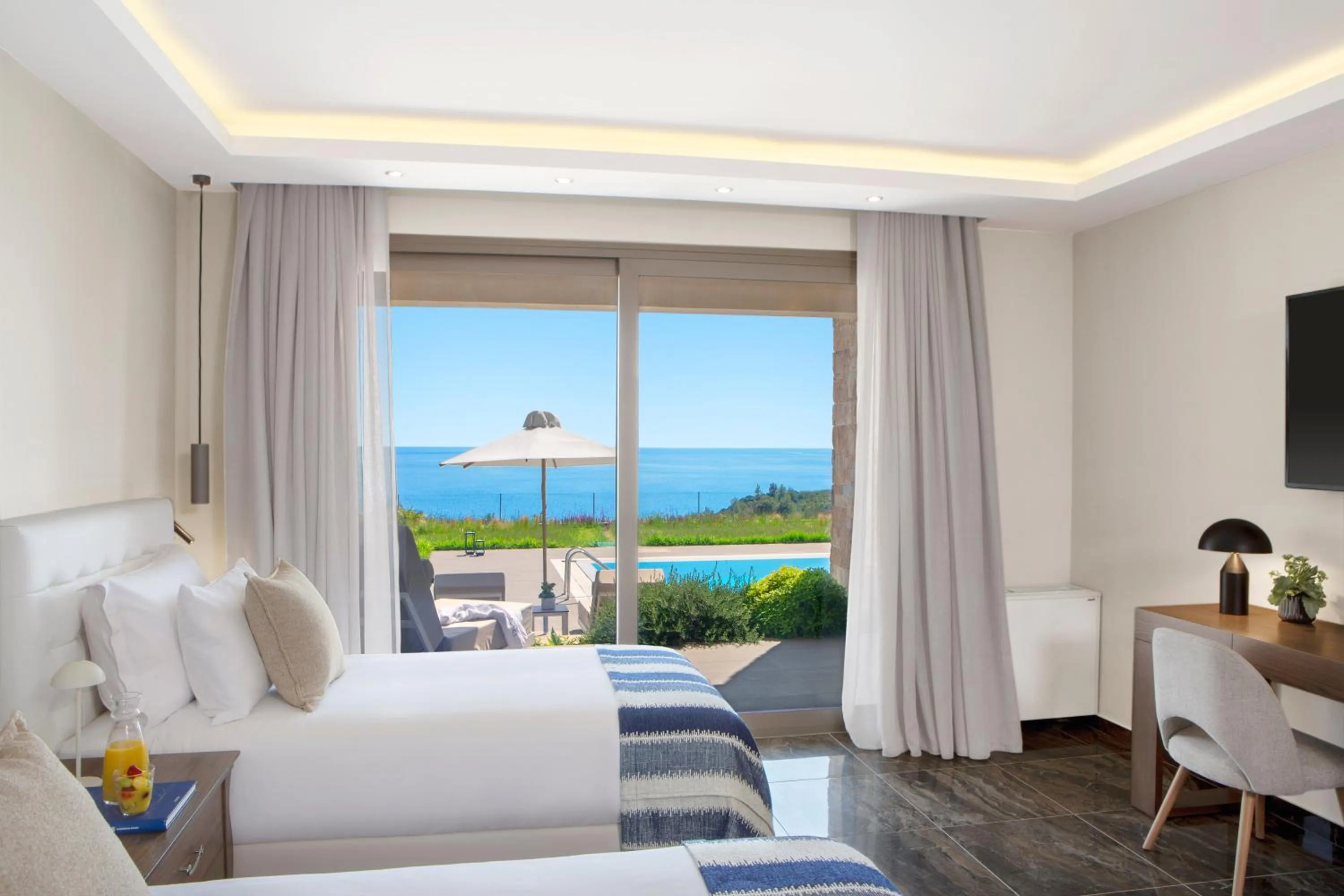 Bed in Ajul Luxury Hotel & Spa Resort, a Registry Collection Hotel