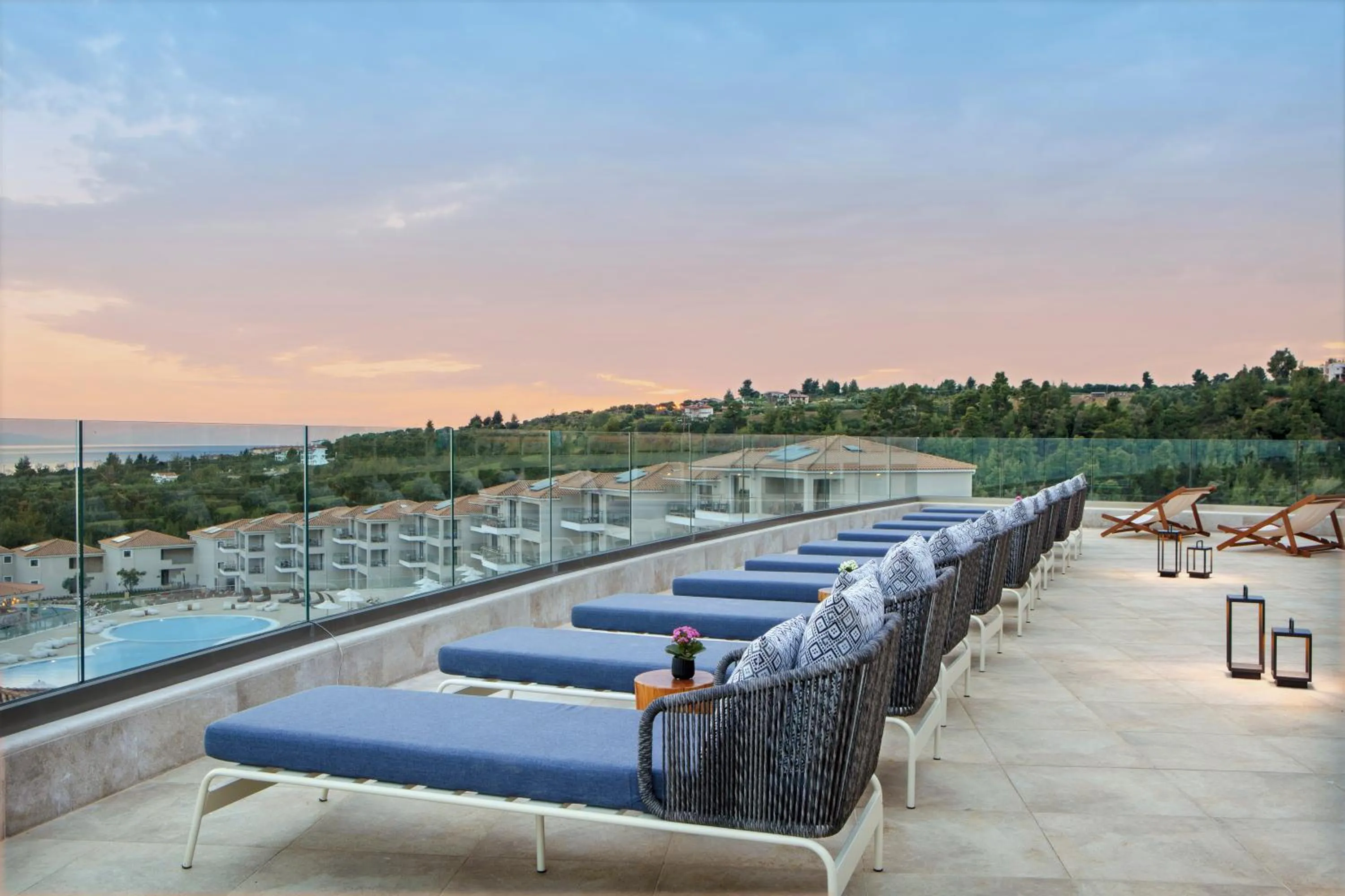 Balcony/Terrace in Ajul Luxury Hotel & Spa Resort, a Registry Collection Hotel