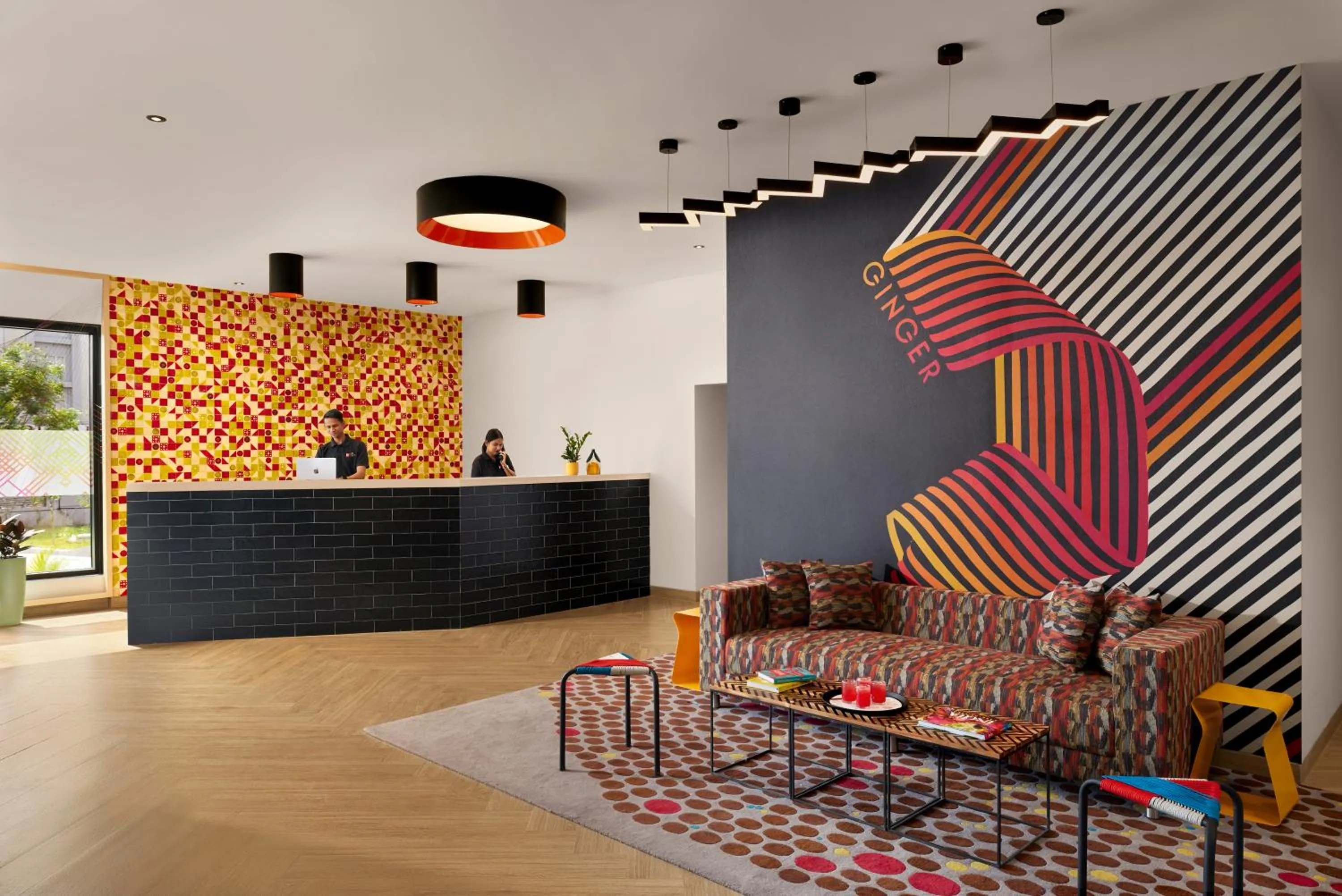 Lobby or reception in Ginger Chennai OMR