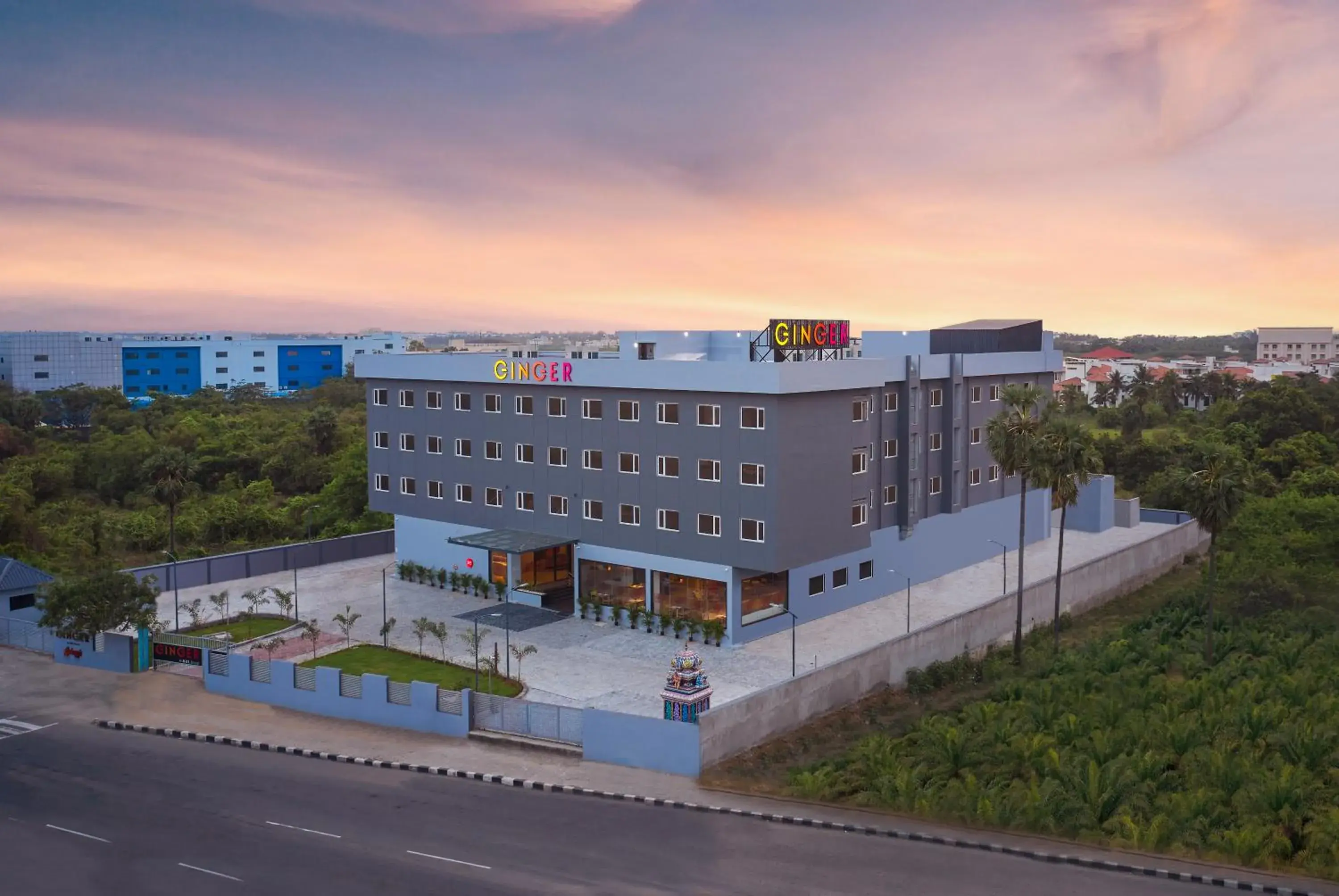 Property building in Ginger Chennai OMR Property building in Ginger Chennai OMR