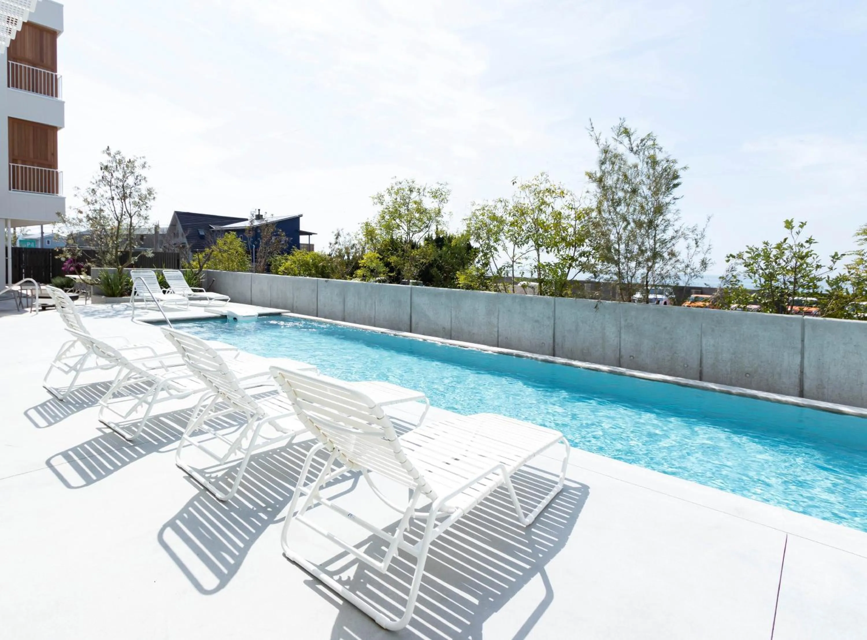 Swimming pool in KAMOME SLOW HOTEL the COMPACT